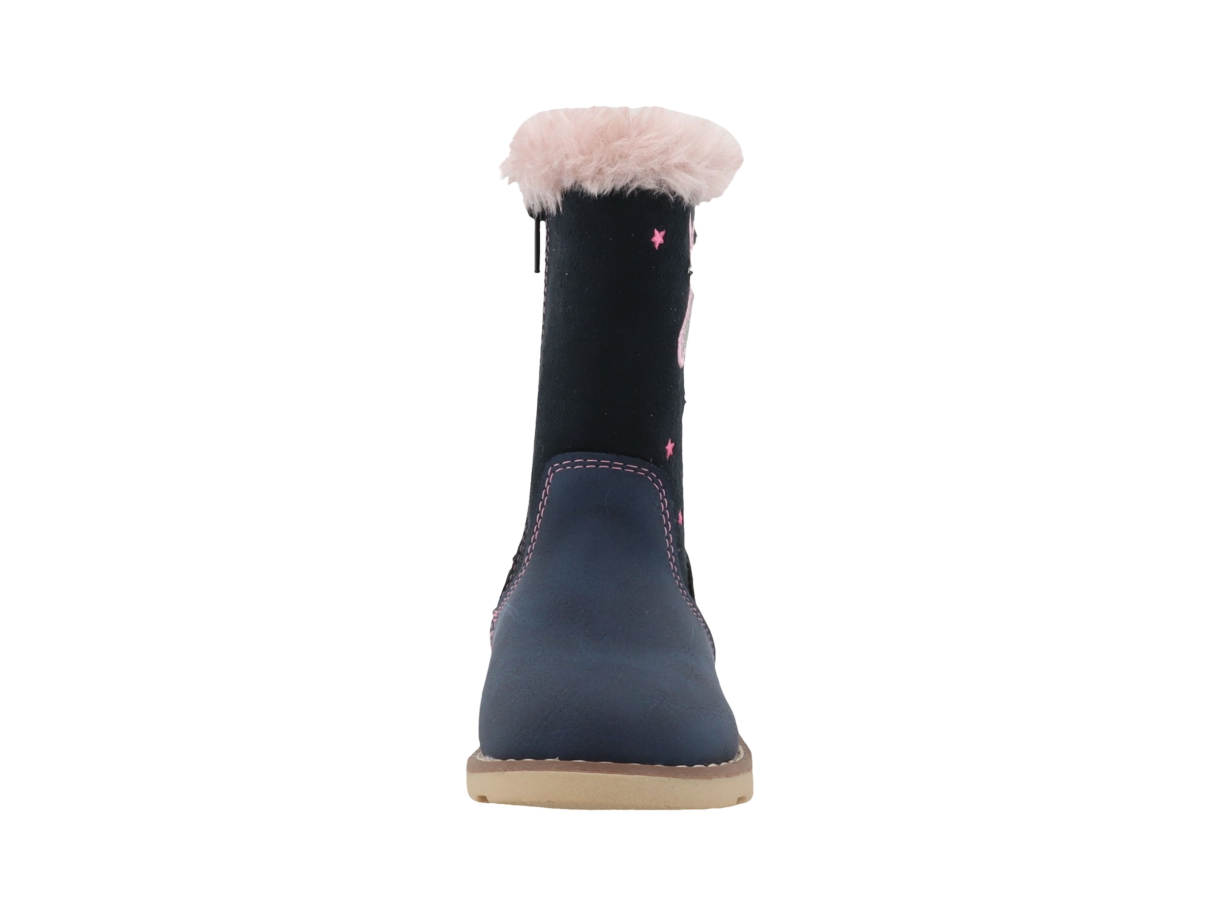 TOM TAILOR Winterstiefel »Blinkschuh«  Langschafttstiefel, Kinderstiefel mit blinkendem Einhornmotiv