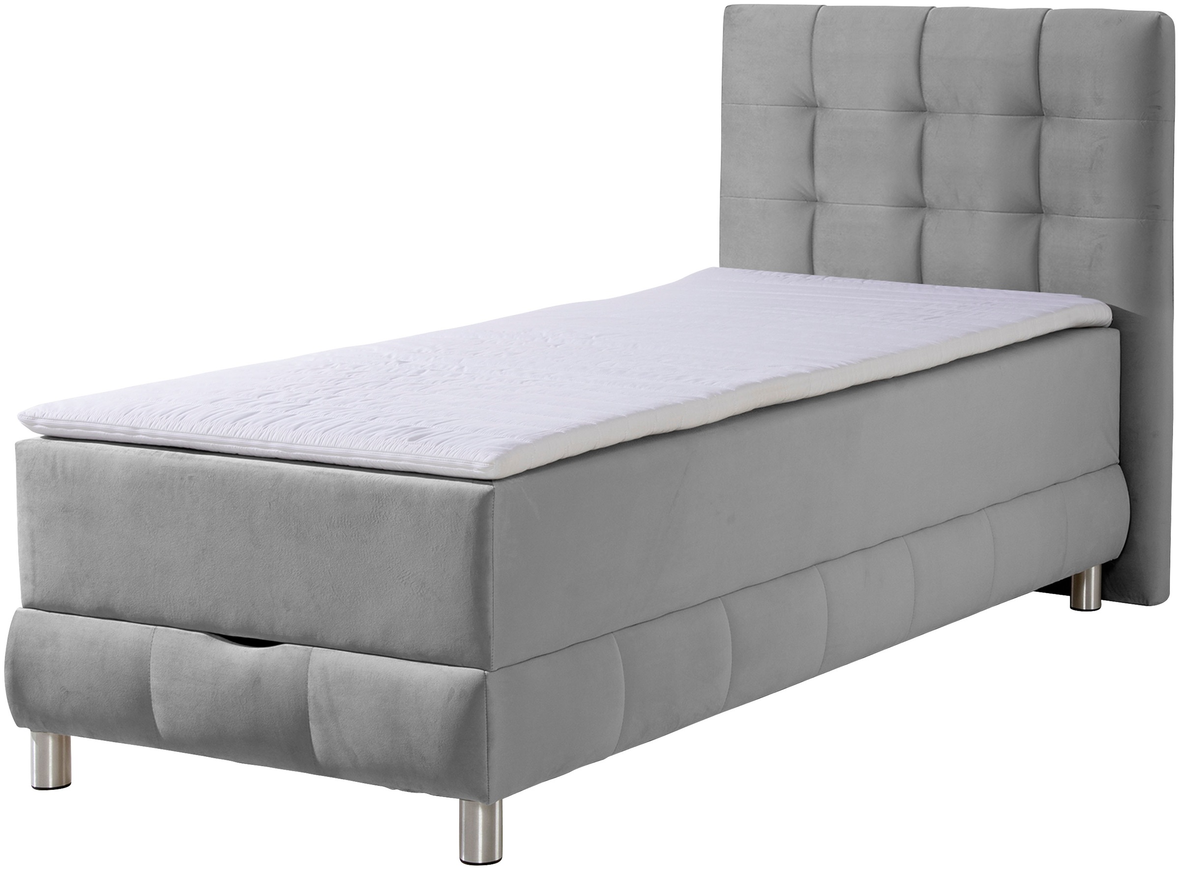 INOSIGN Boxbett Vaasa, mit Bettkasten & Topper, in 4 Breiten, Überlänge 220 cm