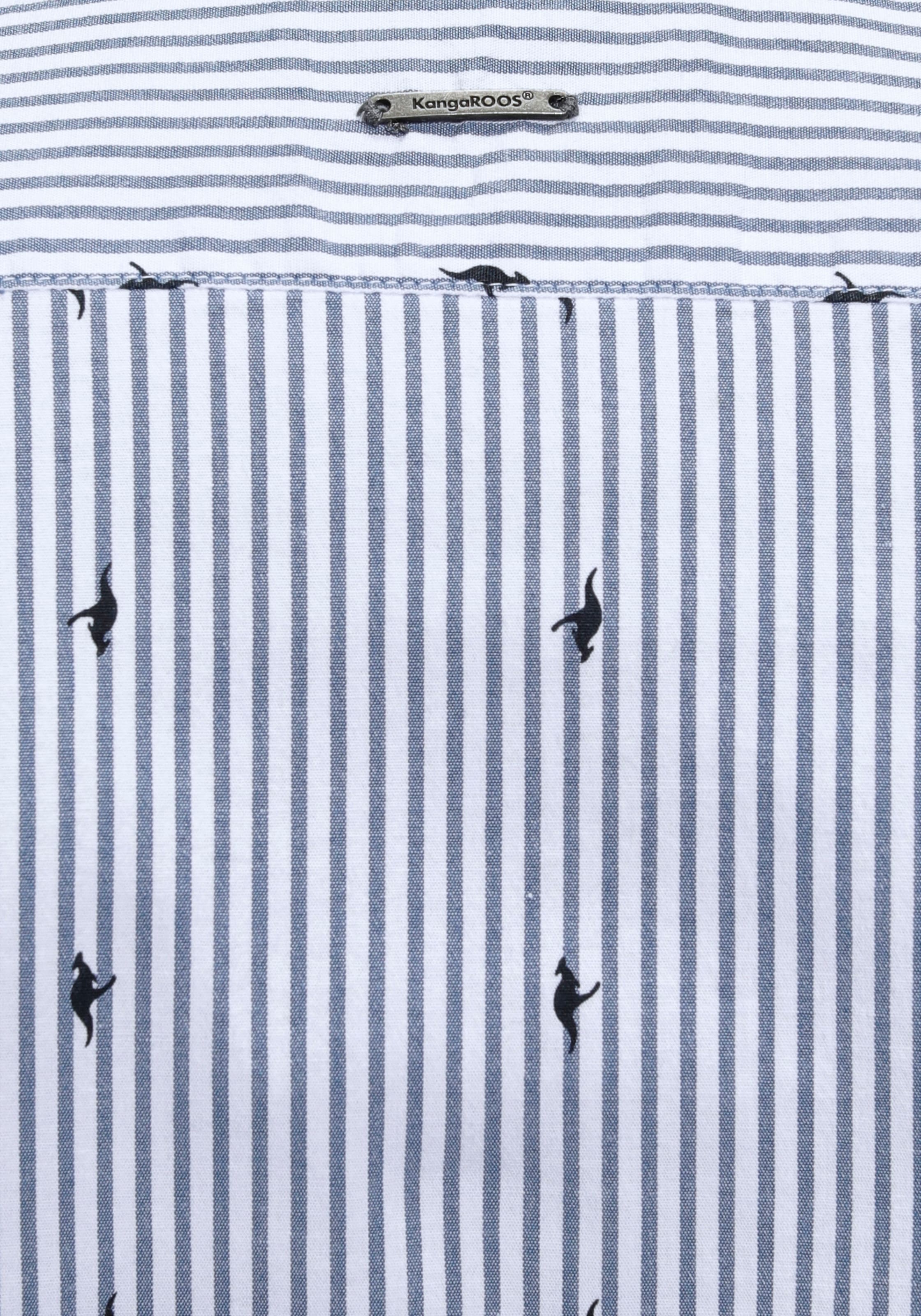 KangaROOS Hemdbluse, bei OTTO kontrastfarbenen bestellen mit Details