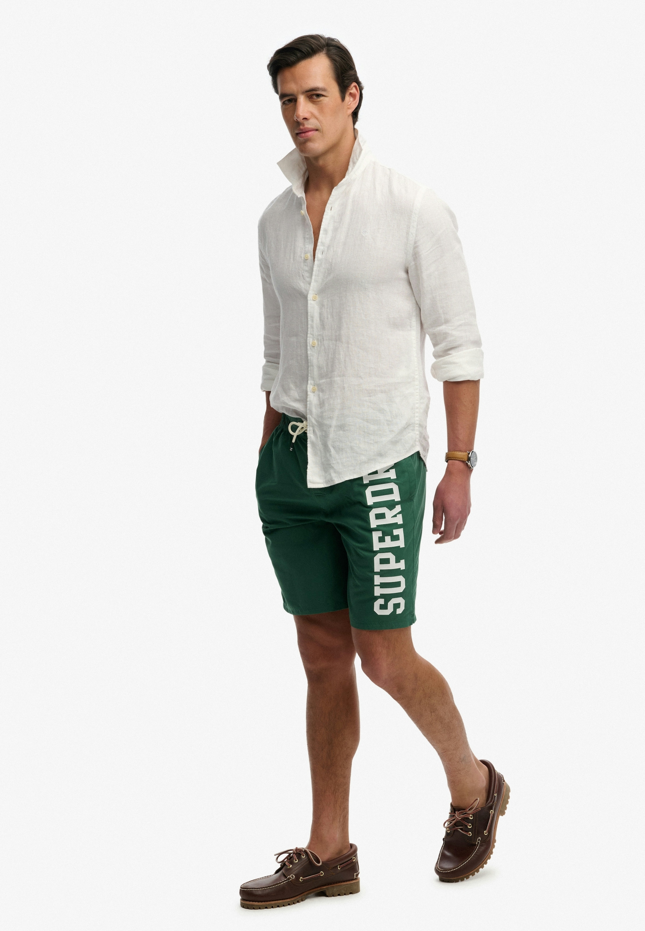 Superdry Badeshorts »LOGO 19 BOARDSHORT«