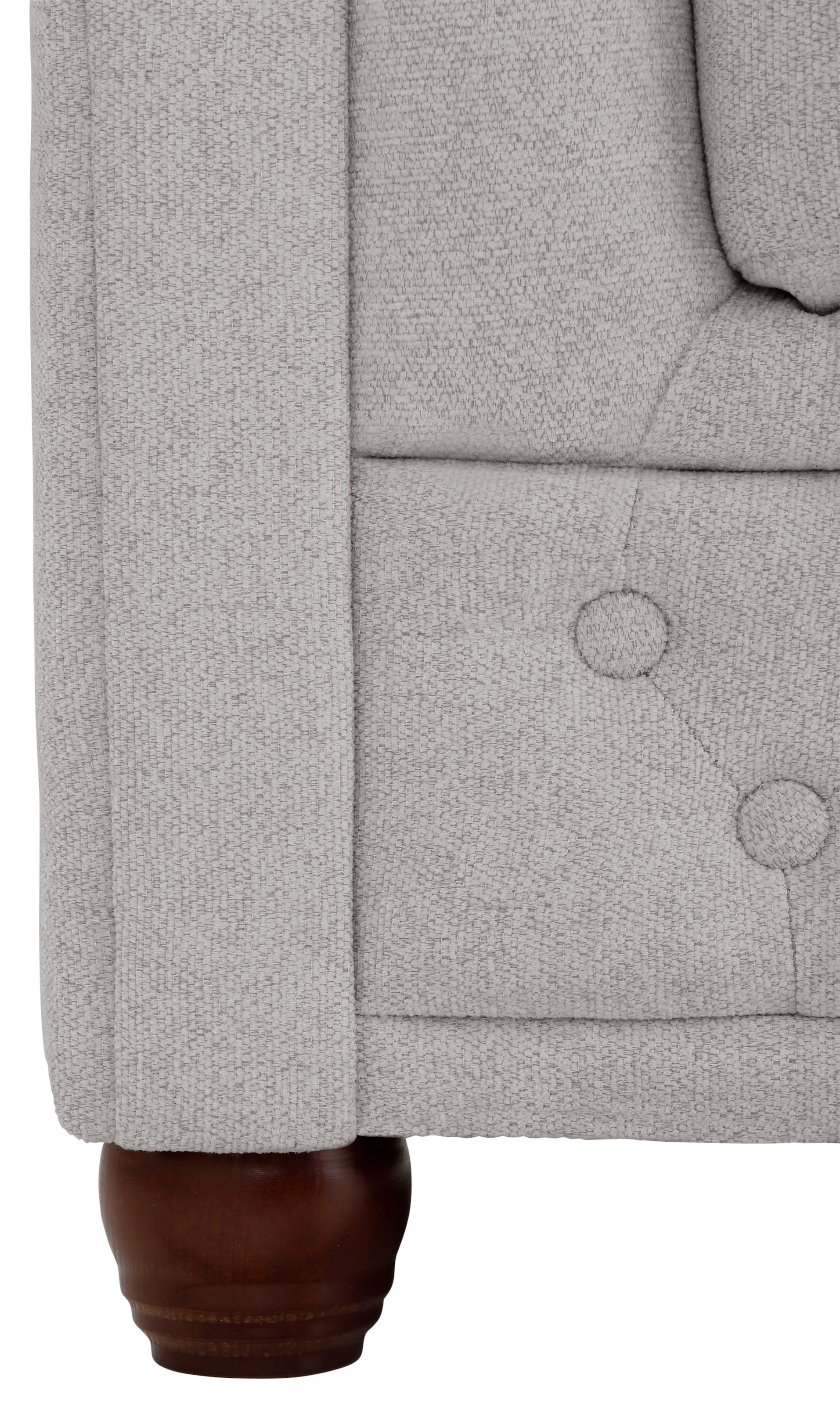Home affaire Chesterfield-Sofa »New Castle« mit hochwertiger Knopfheftung in Chesterfield-Design, B/T/H: 148/86/72