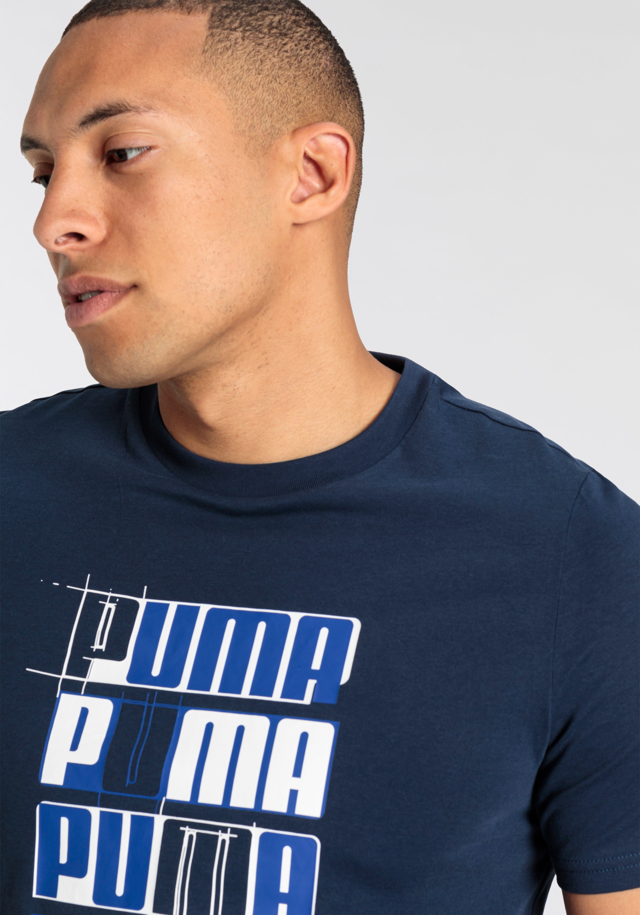 PUMA T-Shirt »ESS+ LOGO LAB TEE«