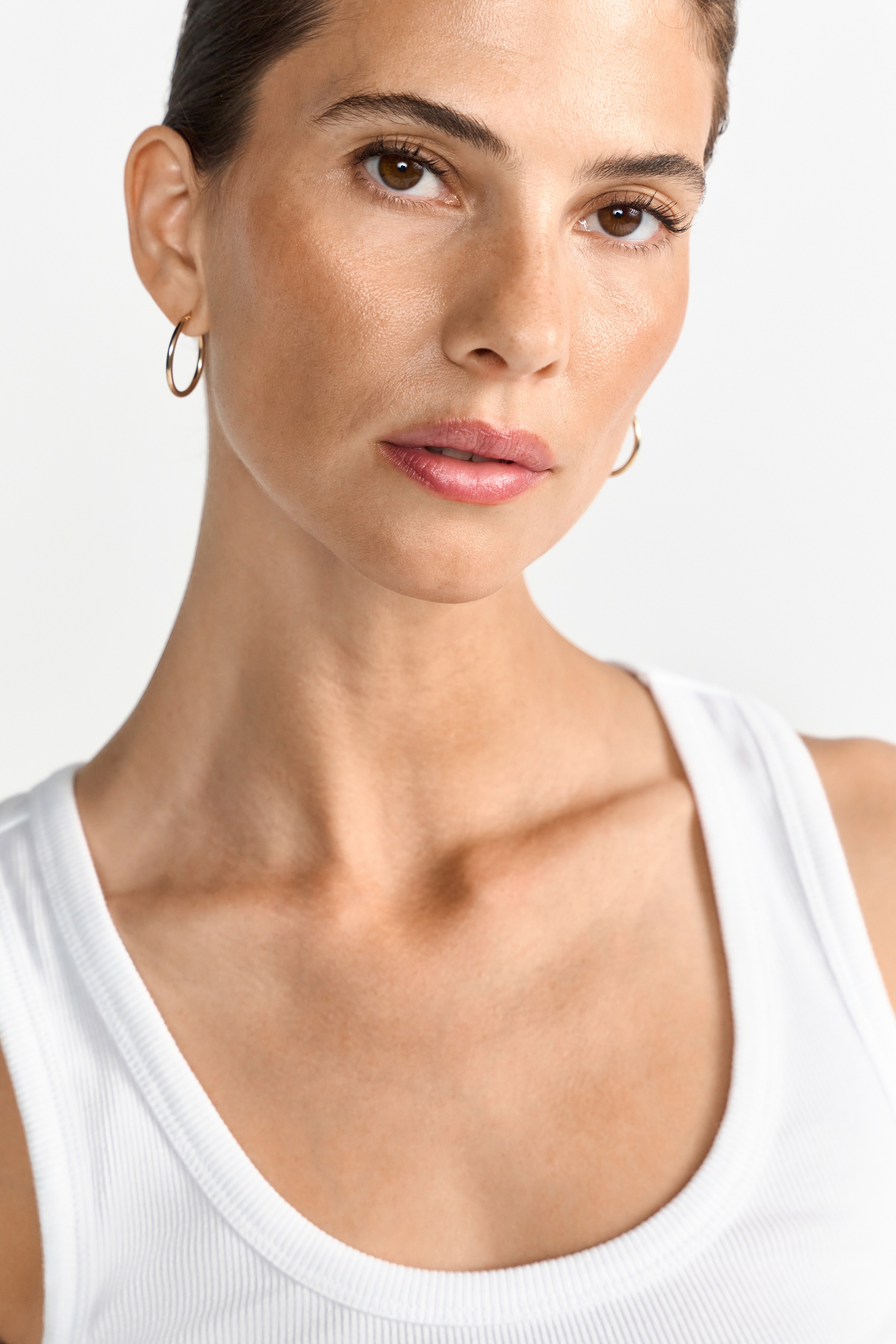 RICHROYAL Tanktop Regular fit mit tiefem Rundhalsausschnitt