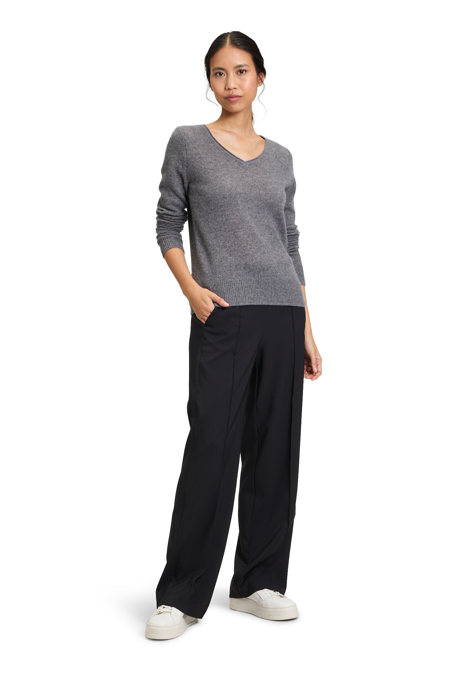 Betty Barclay Kaschmirpullover »Kaschmir-Pullover mit V-Ausschnitt«