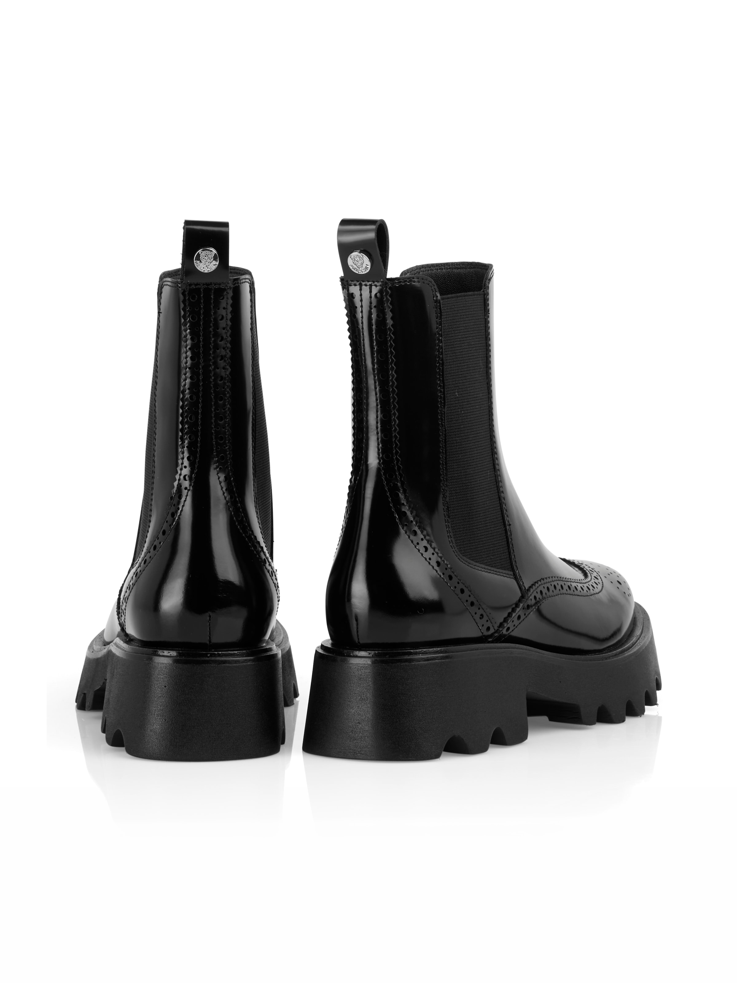 Marc Cain Chelseaboots »Sports Dodgy Dogs«, Stiefelette, Boots mit Plateausohle und Chunky Profil