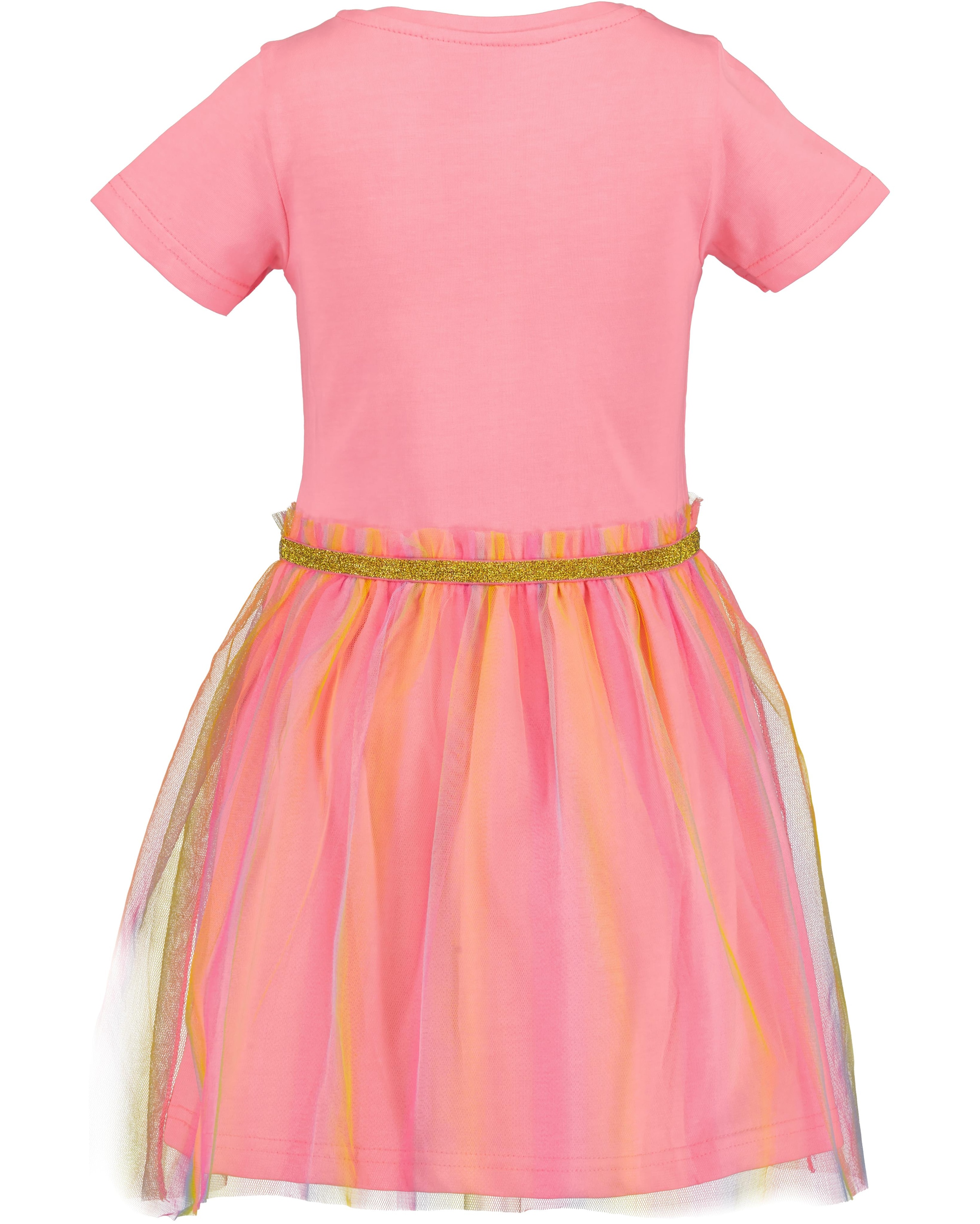 Blue Seven Jerseykleid 1 tlg. tlg. mit aufgesetztem  Tüllrock und tollem Frontmotiv