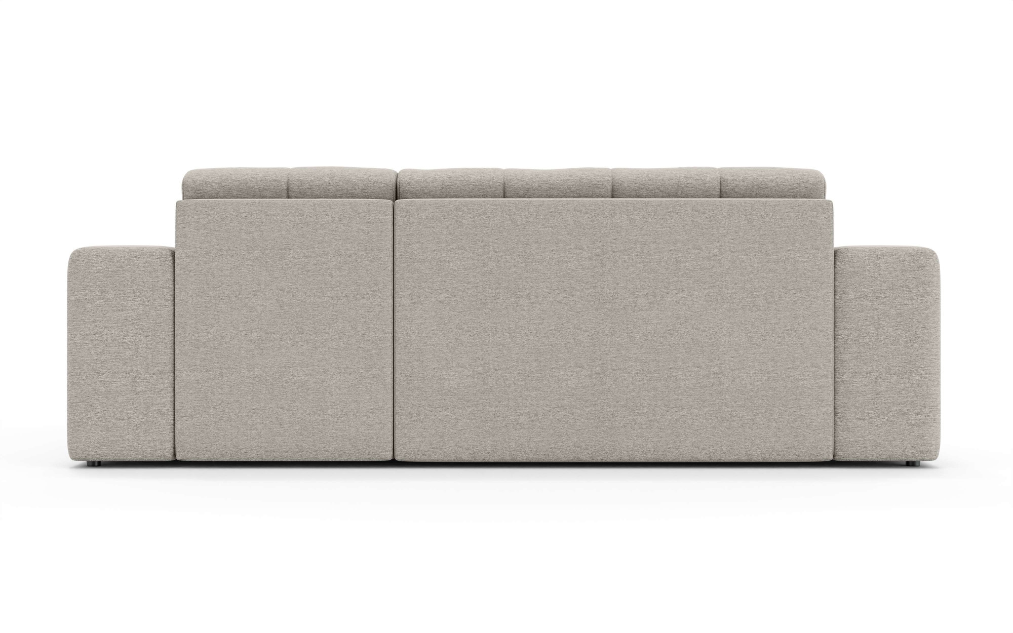 INOSIGN Ecksofa »CASSY L-Form, Schlafsofa mit Bettkasten, Maße B/T/H: 245/165/88 cm«, mit 2 Rückenkissen, Recamiere rechts oder links bestellbar