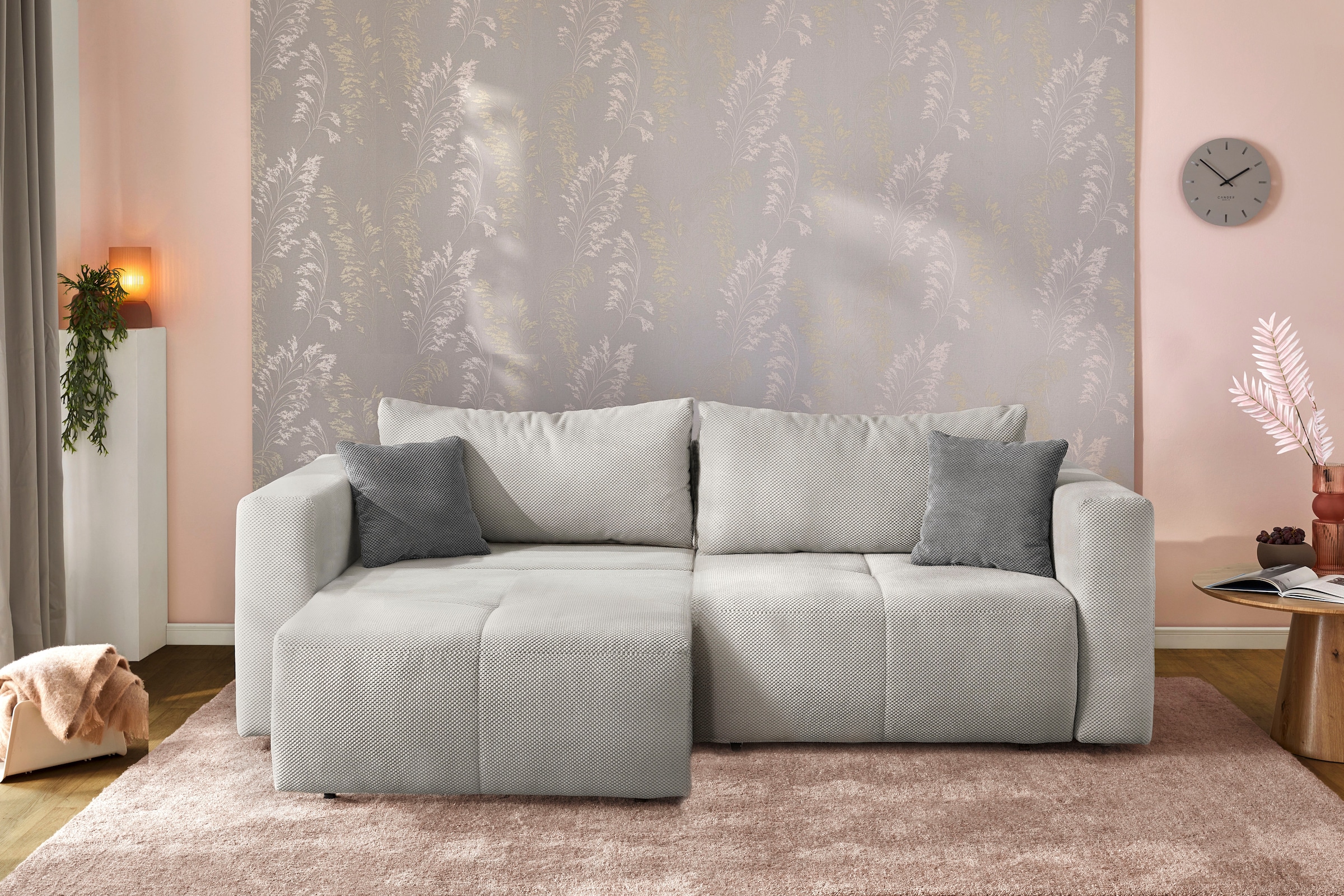 Jockenhöfer Gruppe Big-Sofa »Relax«, Gästebettfunktion, Bettkasten, Sitzelemente einzeln ausziehbar