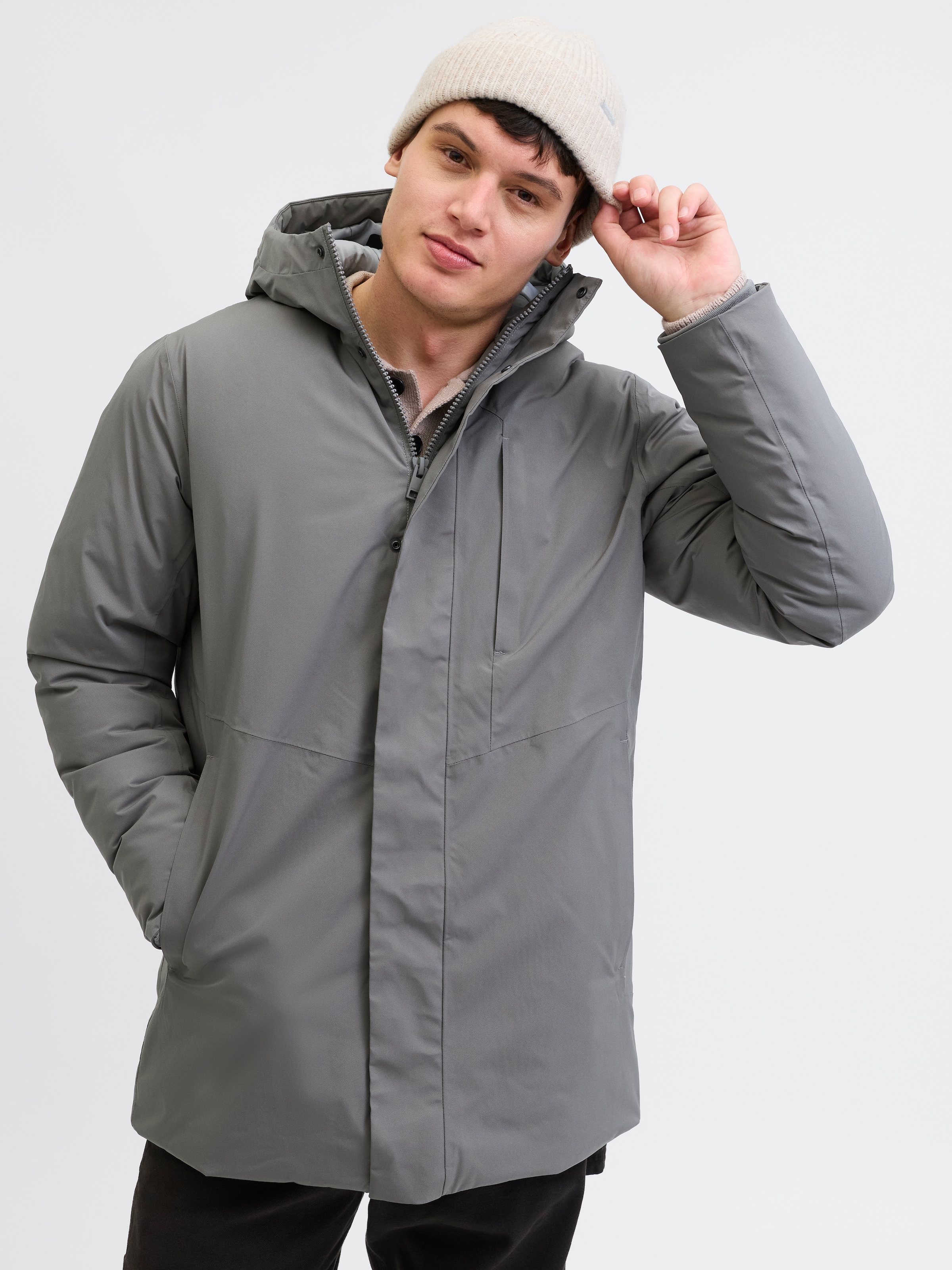 Jack & Jones Parka »JJEKEEN PARKA AW25 SN« mit Kapuze