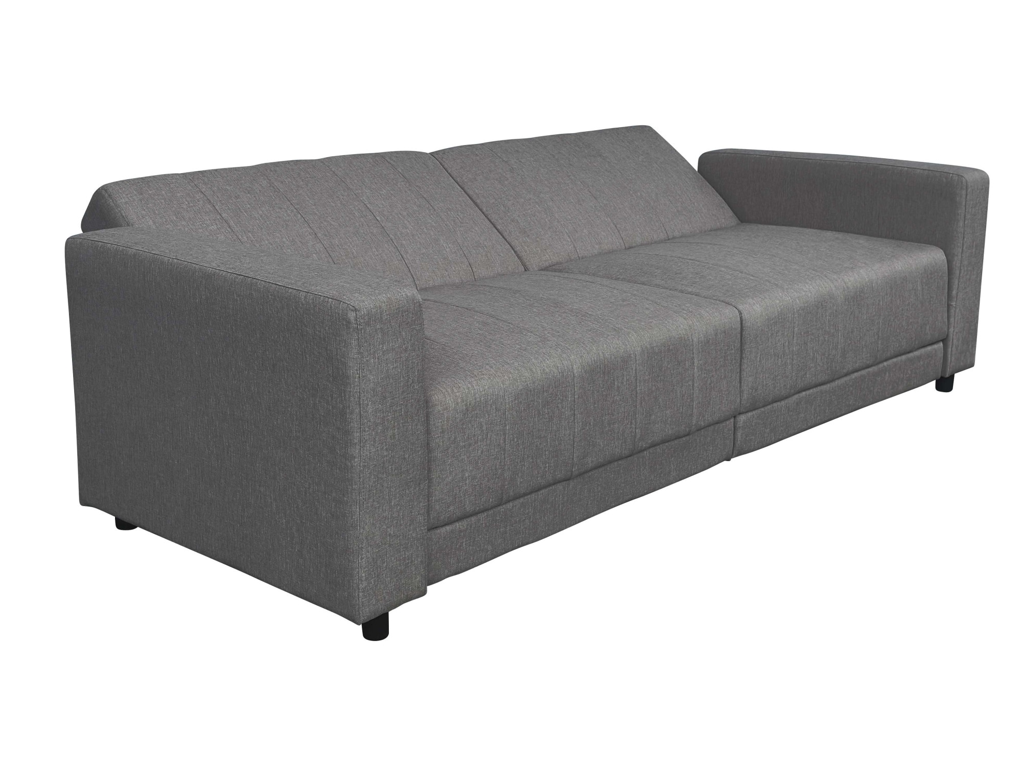 Dorel Home 3-Sitzer »Allie II Schlafsofa 225 cm«, Bett-Funktion (108/190cm), Rückenlehne 2-teilig, mit Steppung