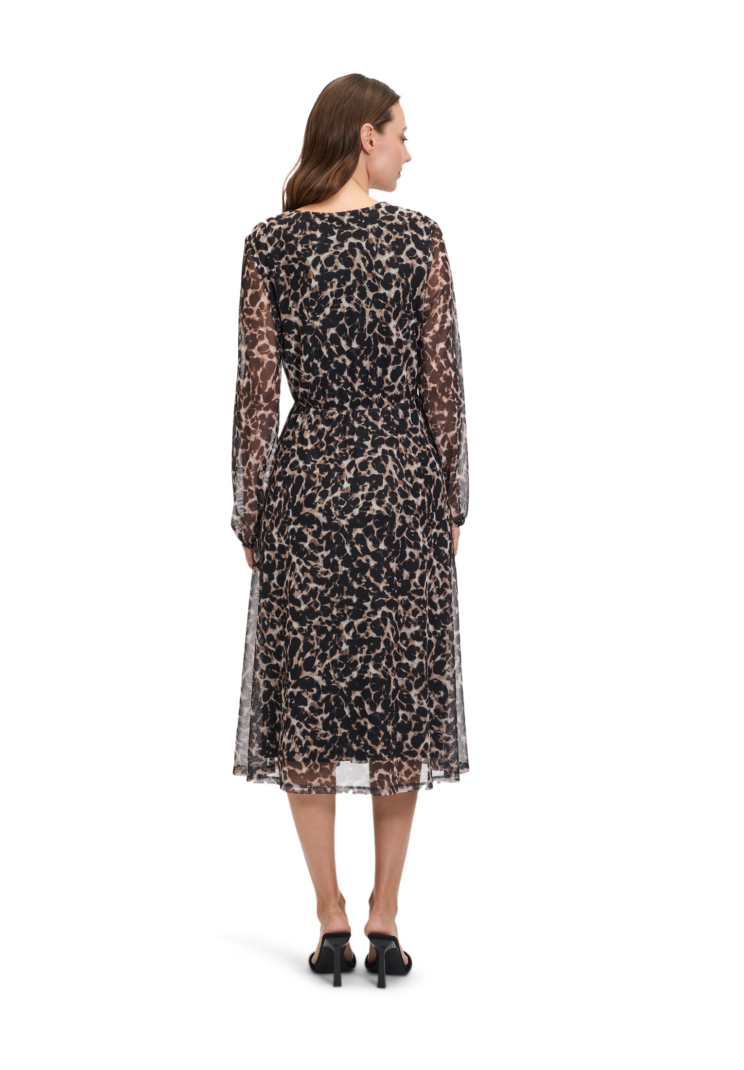 Betty&Co Midikleid »Midikleid mit V-Ausschnitt«