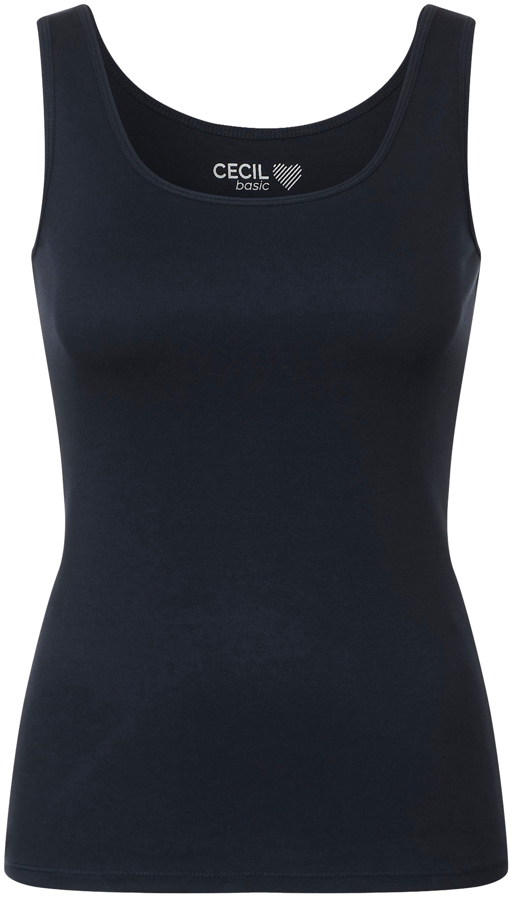 Cecil Tanktop »Style Linda«, in Unifarbe