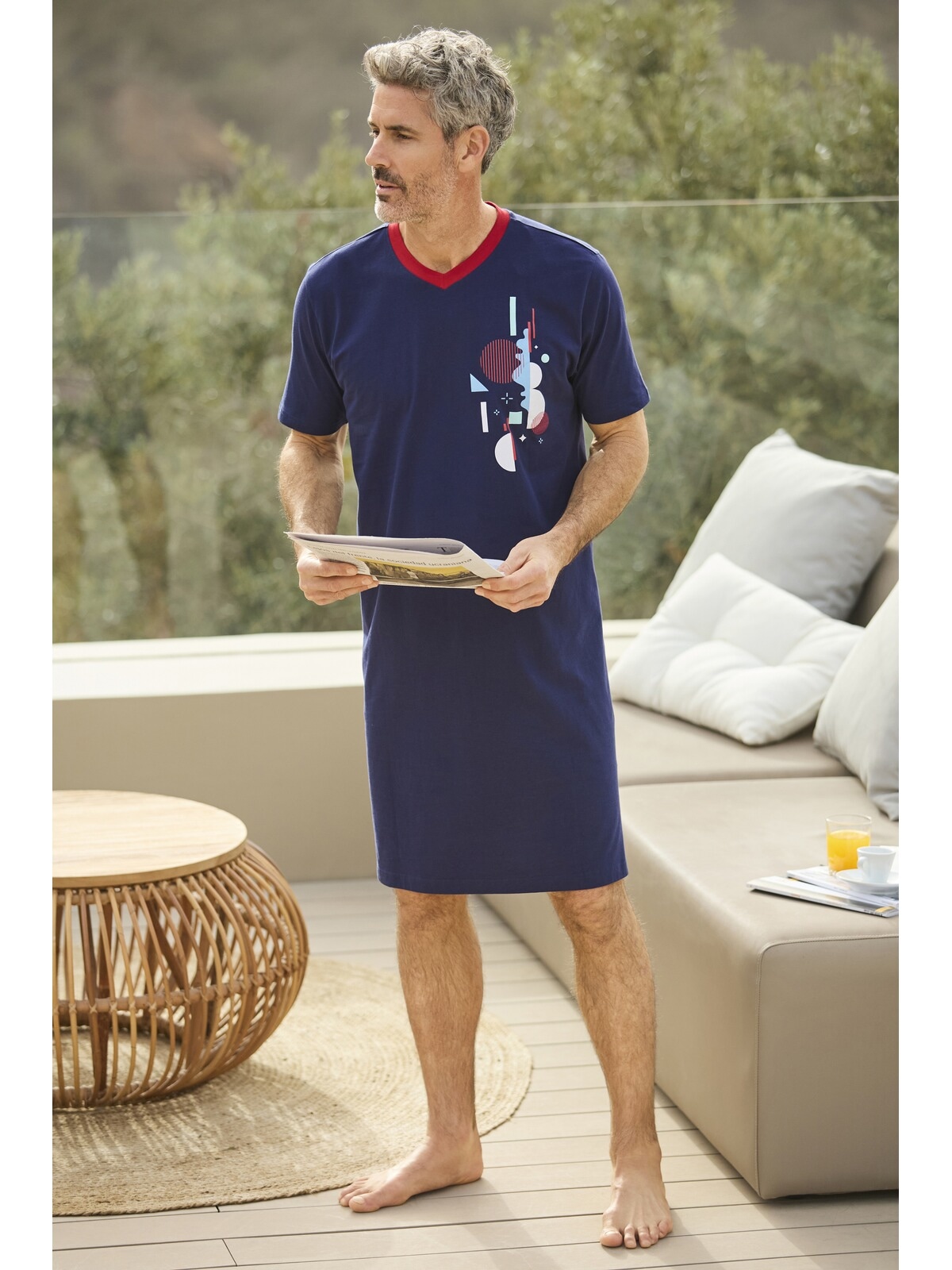 Babista Pyjama »Doppelpack Nachthemd VIERTO«, (2 tlg.)