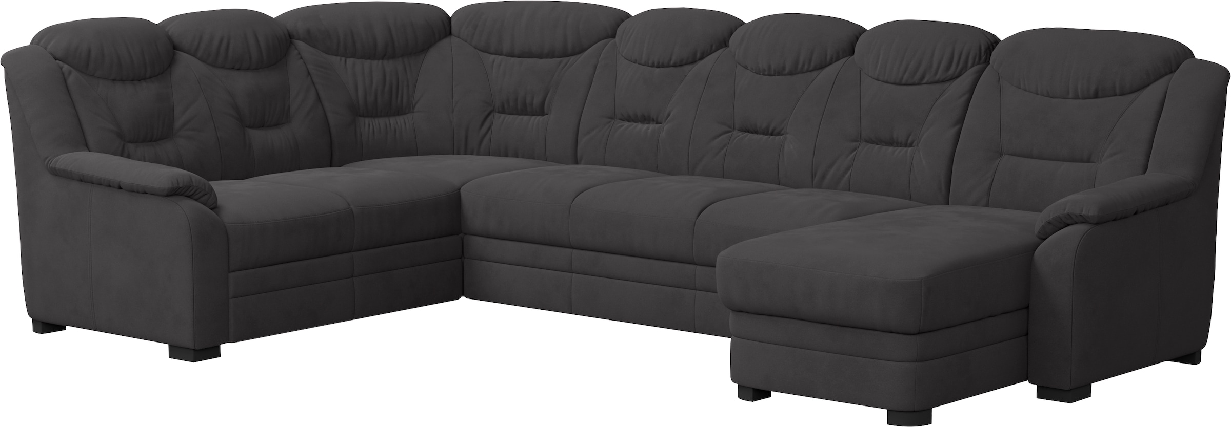COTTA Wohnlandschaft »Marcus U-Form«, Bequeme Wohnlandschaft in klassischem Design mit hoher Rückenlehne