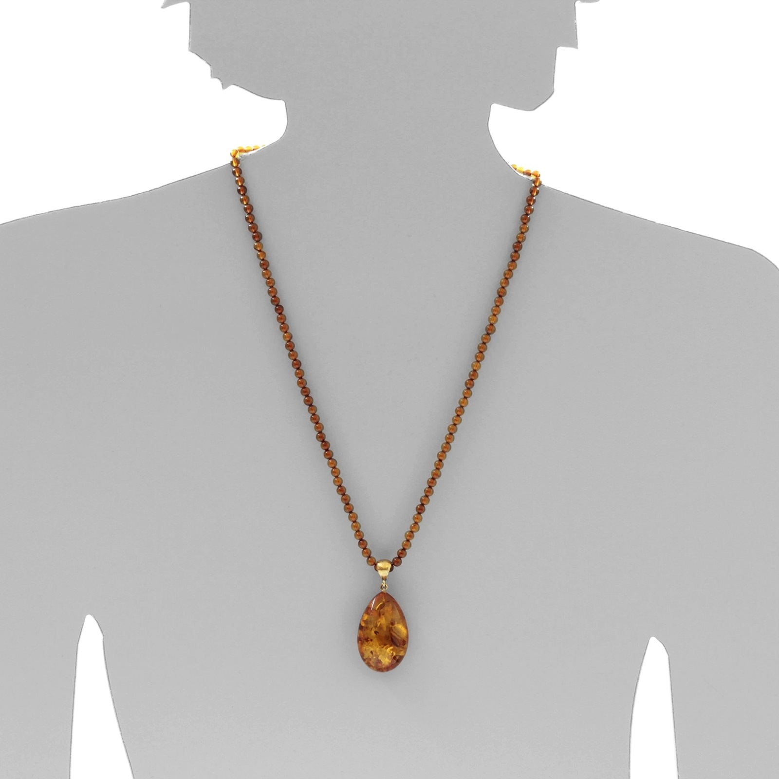 OSTSEE-SCHMUCK Kette ohne Anhänger »- Danielle - Bernstein -,«