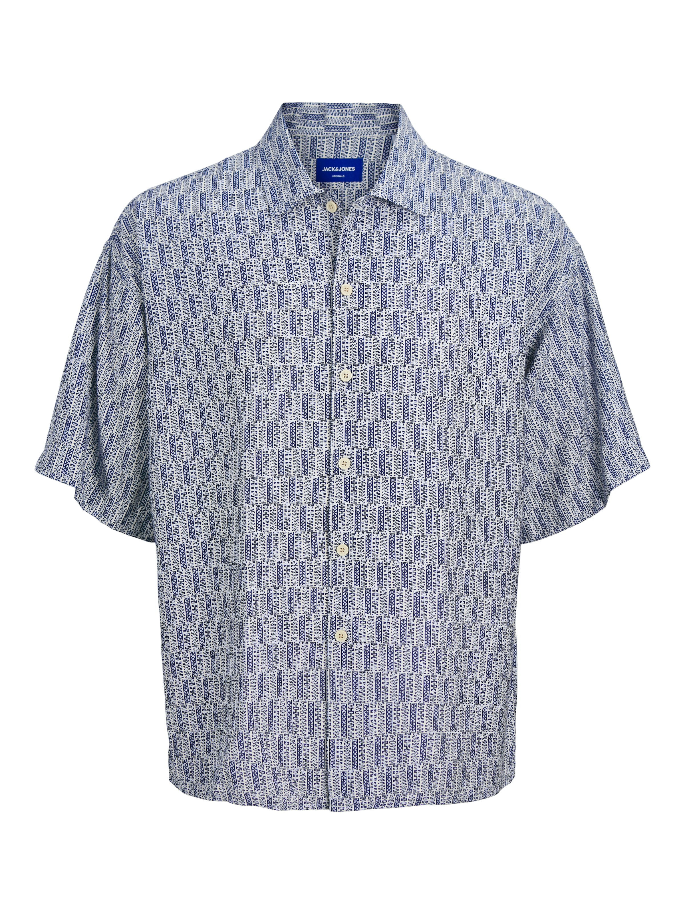 Jack & Jones Kurzarmhemd »JORMARSHALL ISLINGTON AOP SHIRT SS SN«
