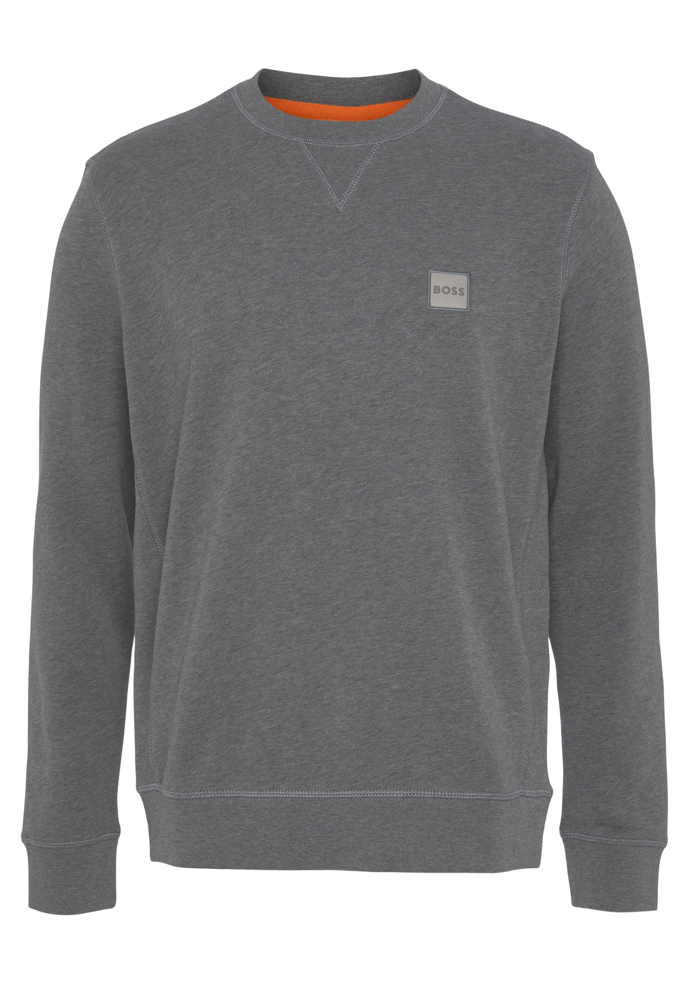 BOSS bei Logo ORANGE mit OTTO BOSS »Westart«, aufgesticktem Sweatshirt shoppen online