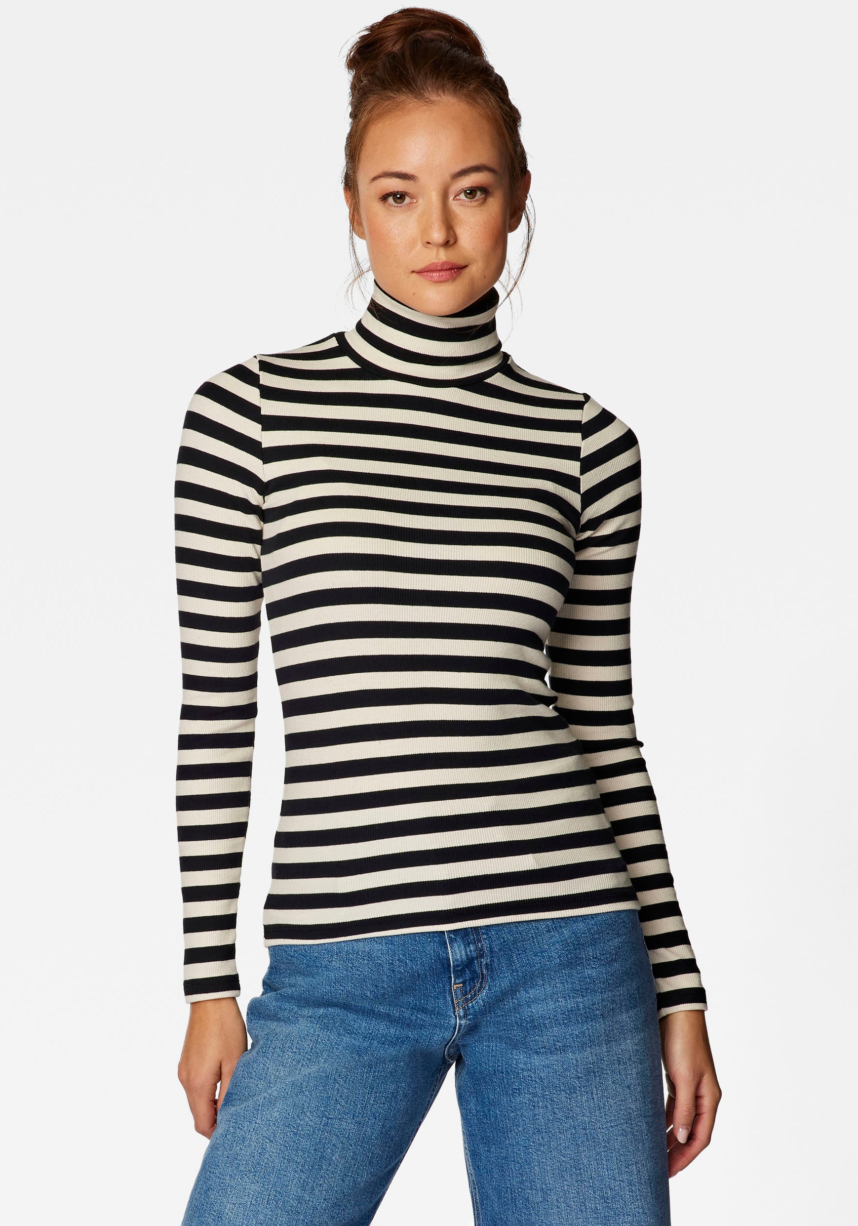 Mavi Langarmshirt, im Streifen Design kaufen