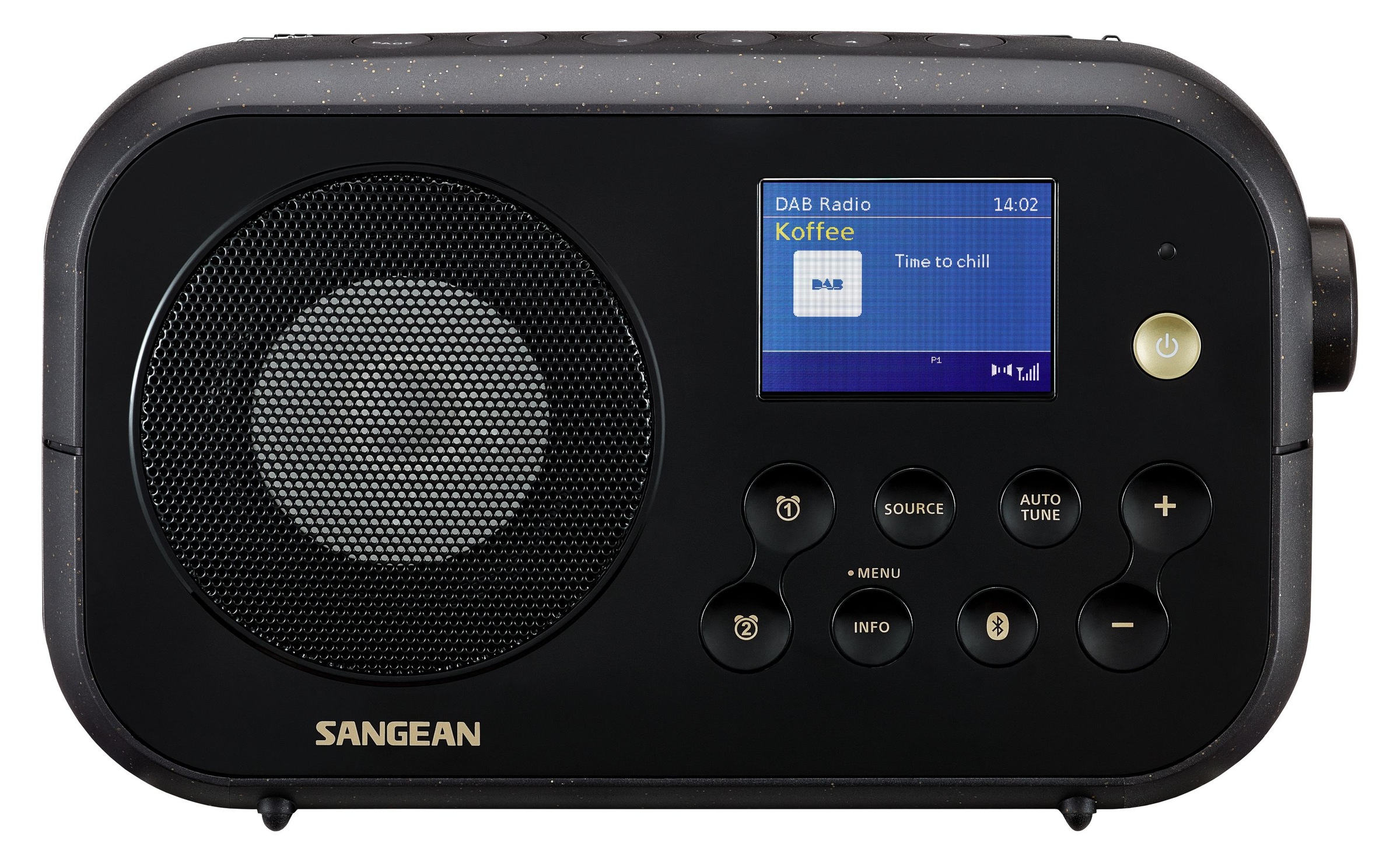 Sangean Digitalradio (DAB+) »DPR-42 BT (Traveller 420)« ( Digitalradio (DAB+) | FM-Tuner mit RDS ) Farbdisplay, Bluetooth, Lautsprecher