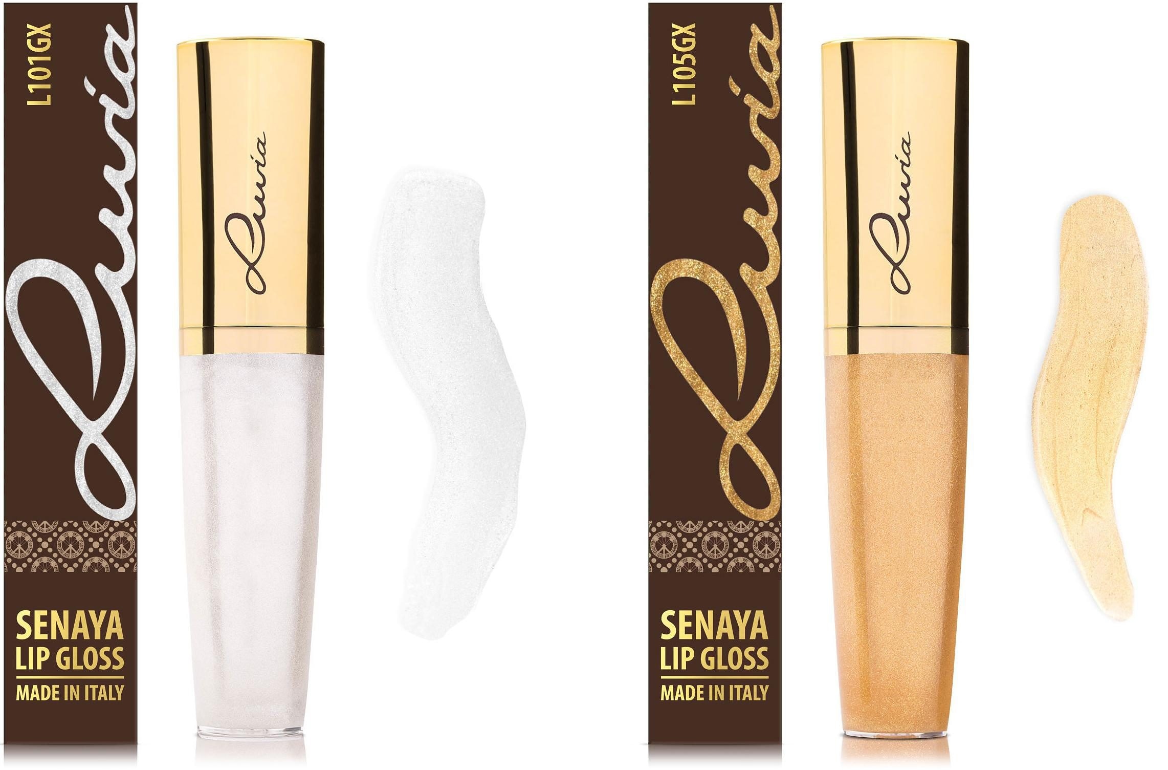 Luvia Cosmetics Lipgloss »Senaya Luxurious Colors«, (Set, 6 tlg.)