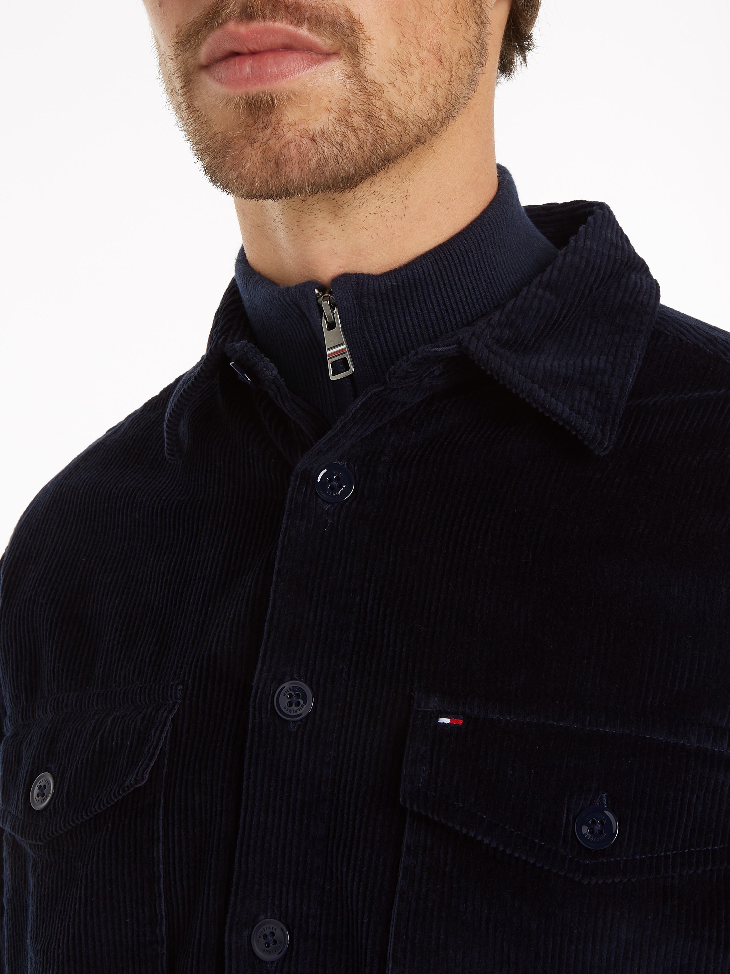 Tommy Hilfiger Hemdjacke »CORDUROY OVERSHIRT«