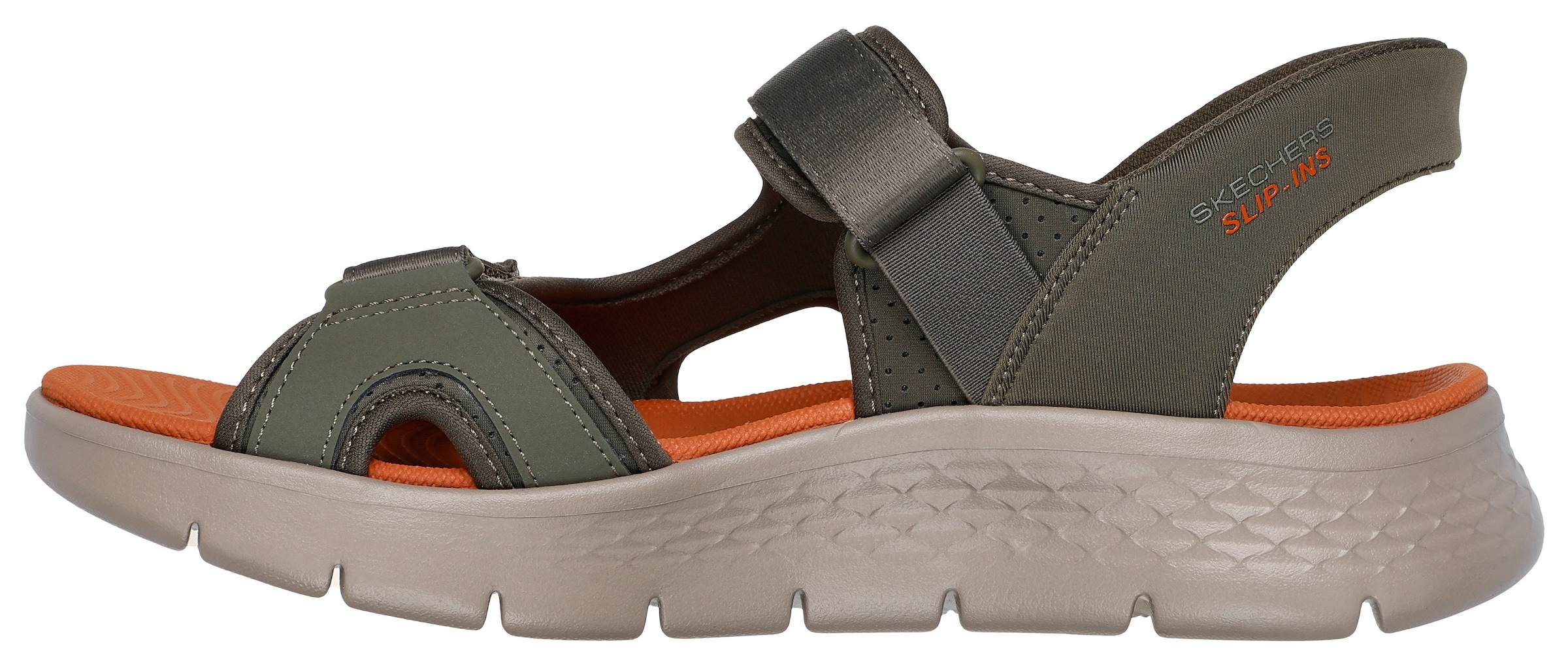 Skechers Sandale »GO WALK FLEX SANDAL-EASY ENTRY«, Slipper, Freizeitschuh mit Slip-ins Funktion