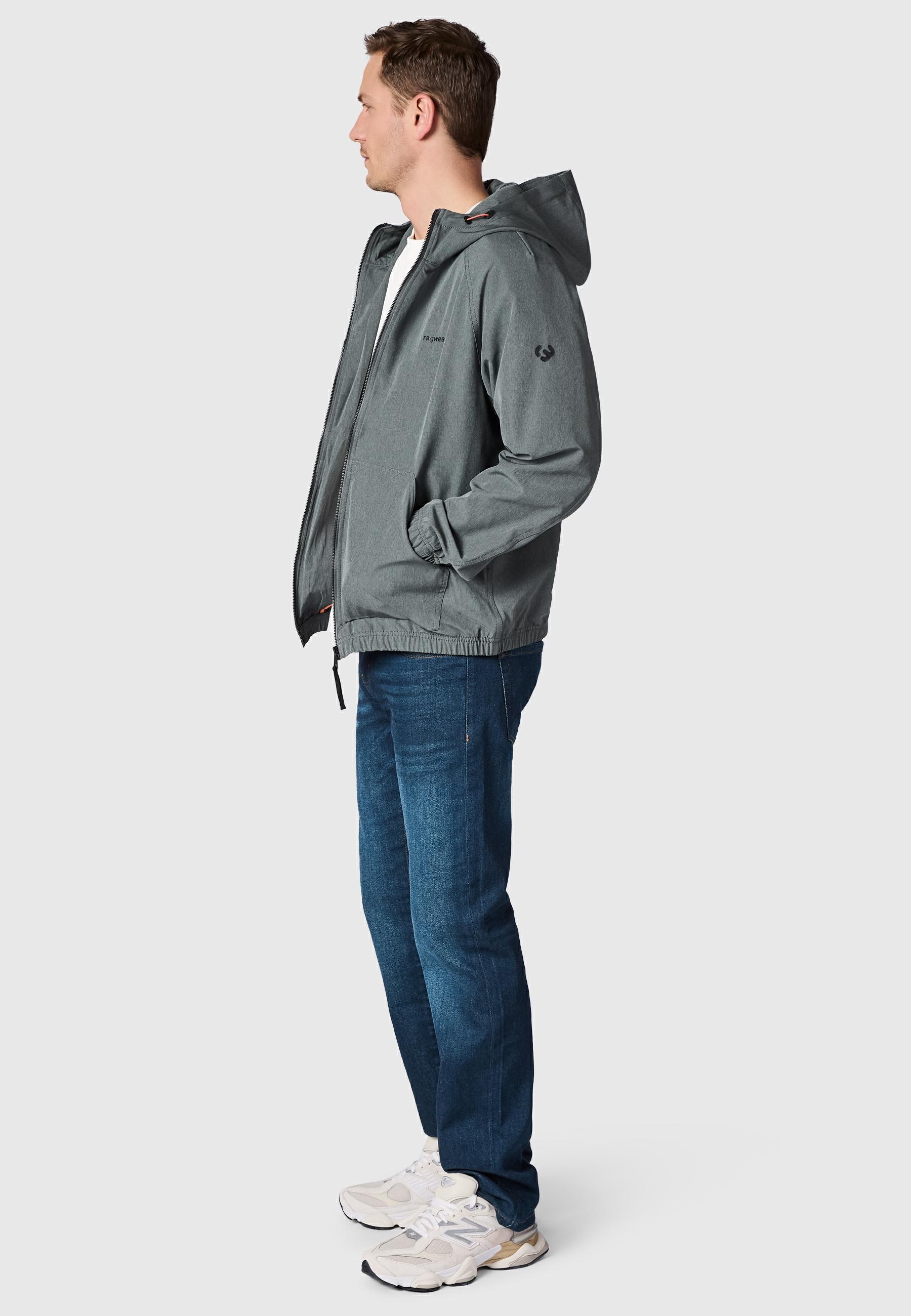 Ragwear Anorak »Anorak Roog A« mit Kapuze Sportliche Übergangsjacke mit Kapuze