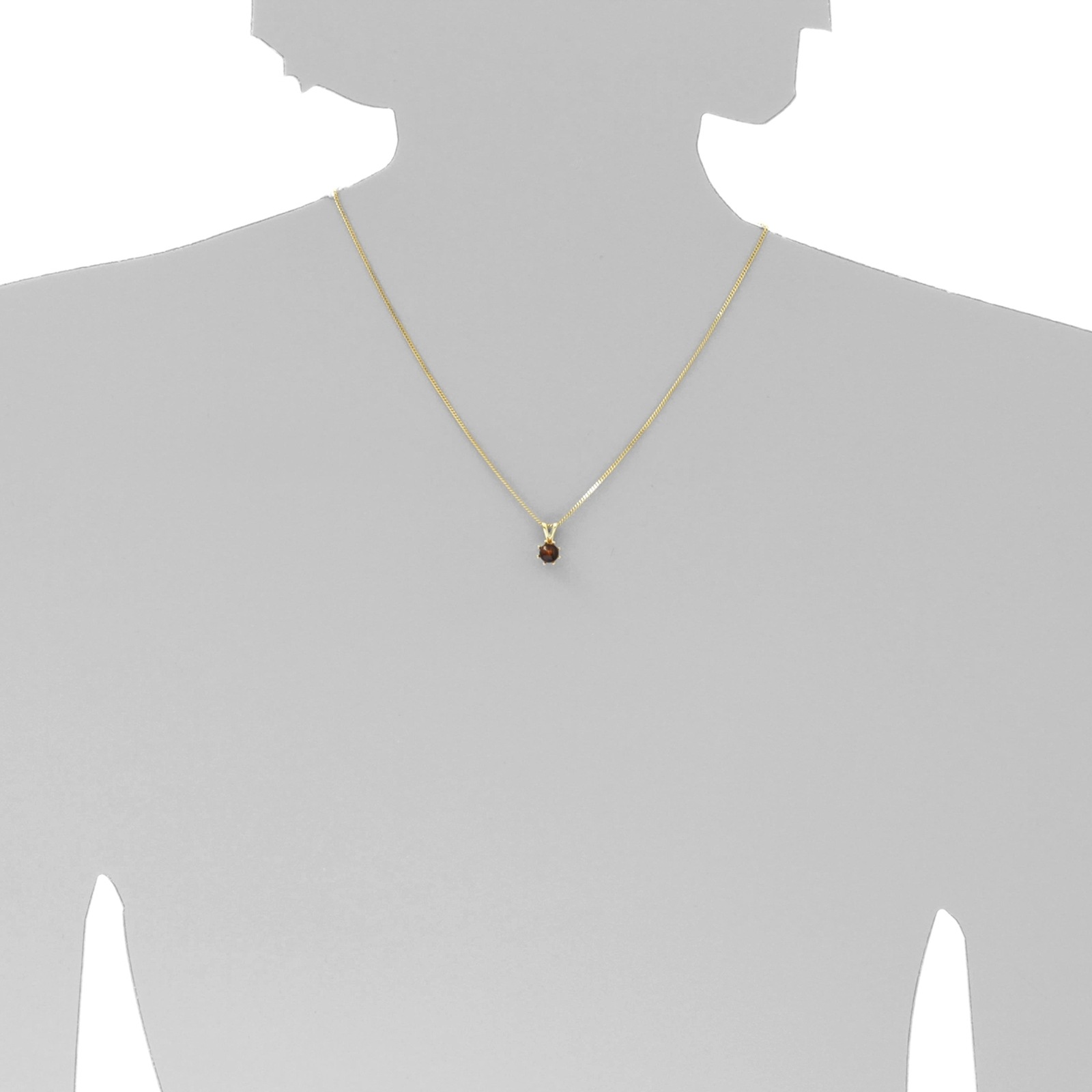 OSTSEE-SCHMUCK Kette und Anhänger Set »- Ilke - Gold 333/000 - Bernstein«