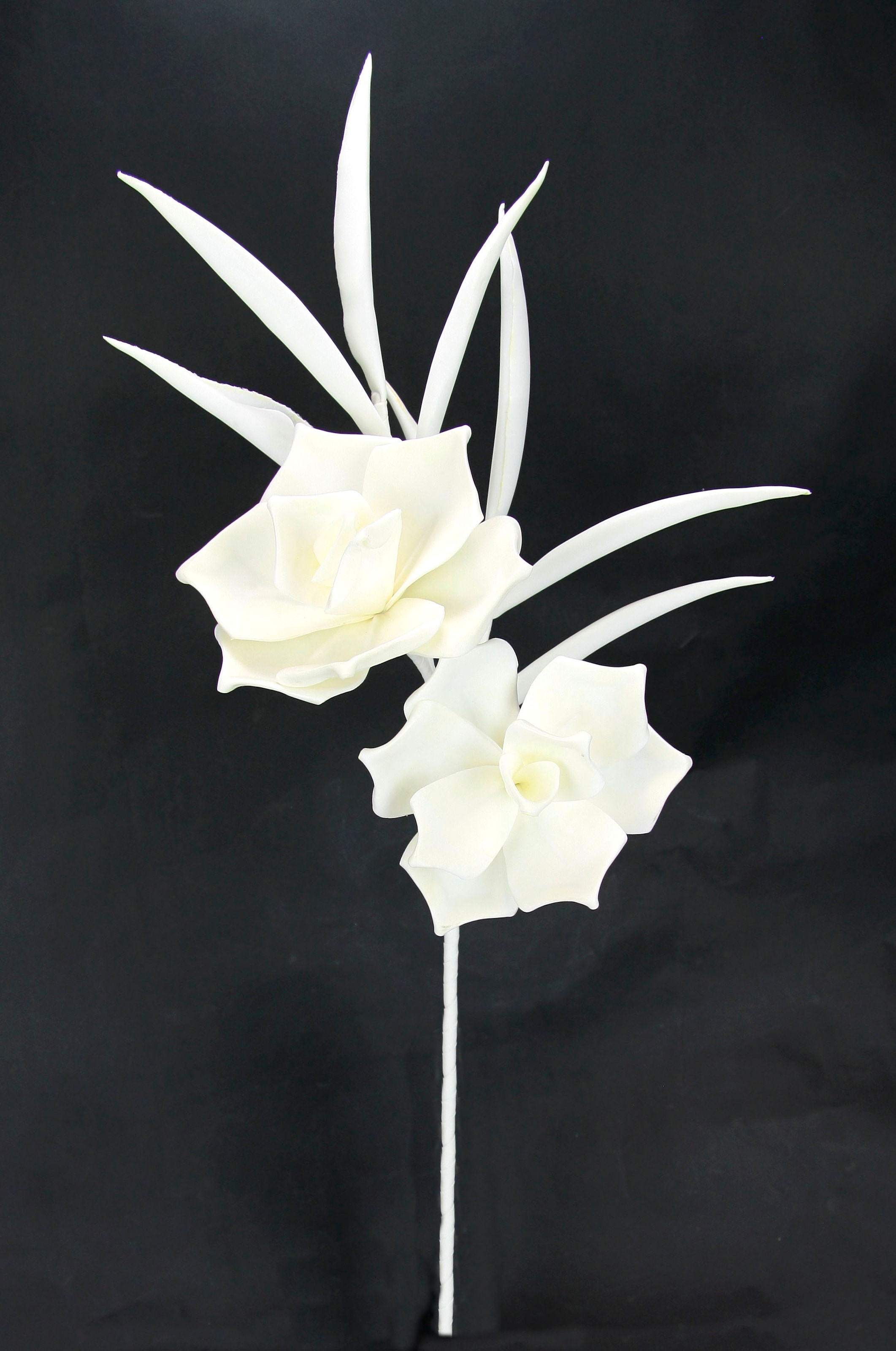 I.GE.A. Kunstblume »Softschaum-Rose«, Rosenzweig