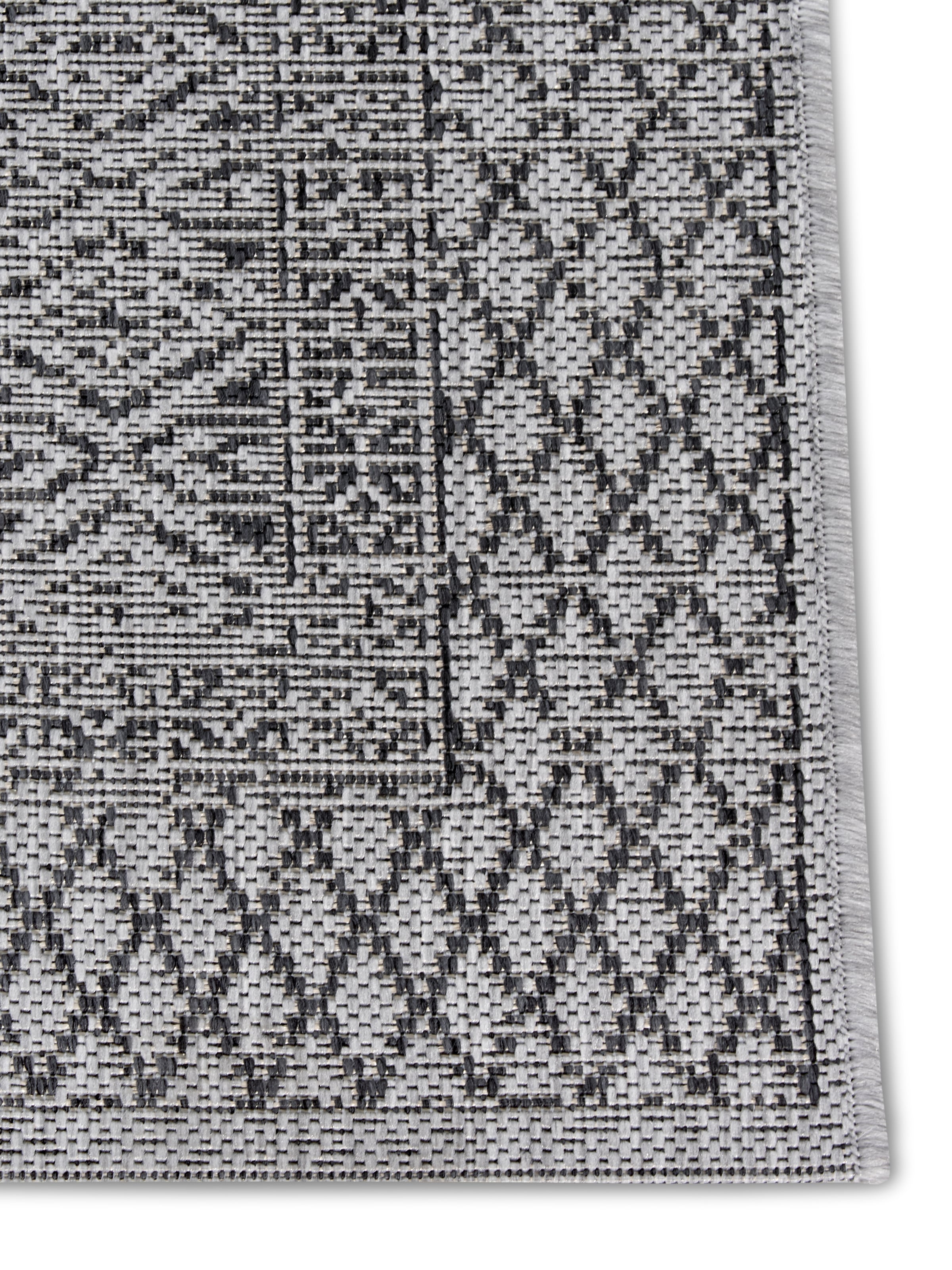 freundin Home Collection Teppich »Sophie«, rechteckig, 3 mm Höhe, In und Outdoor, Flachgewebe, wetterfest, pflegeleicht, robust