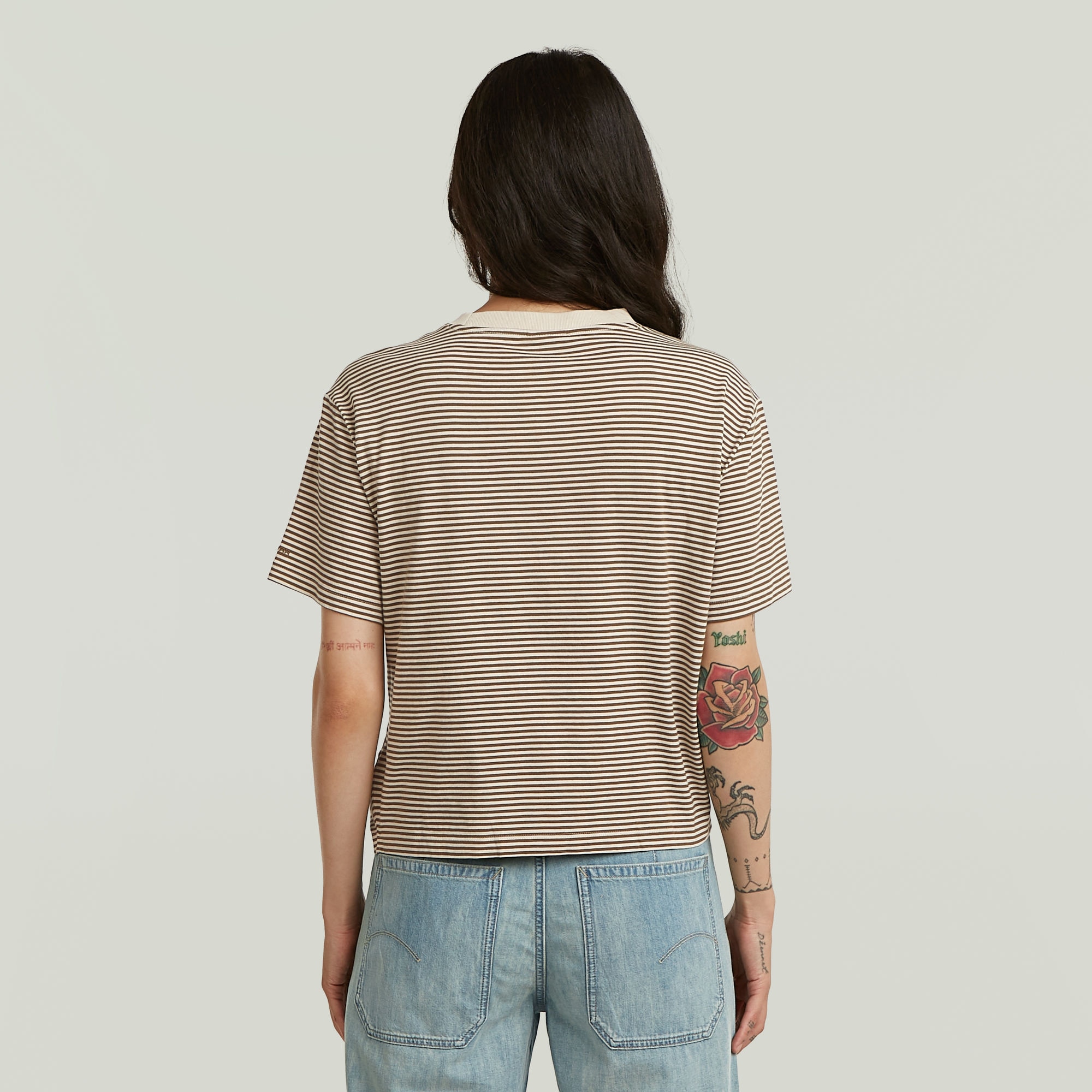 G-STAR T-Shirt »Relaxed Knot« mit Knotendetail, Rundhalsform