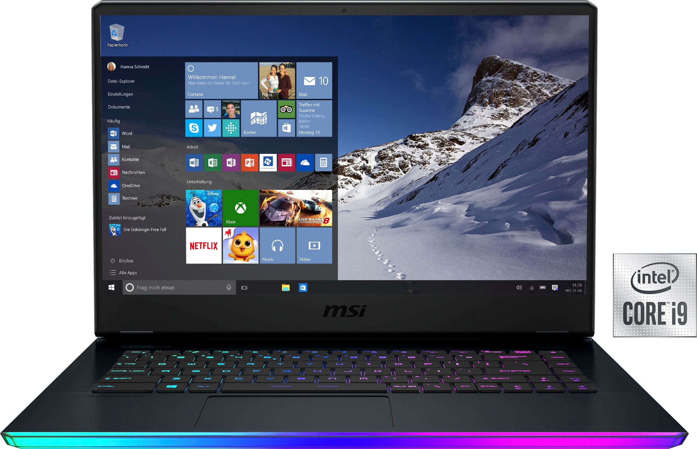 MSI Gaming-Notebook »GE66 Raider 10UH-260«, ( 2000 GB SSD)