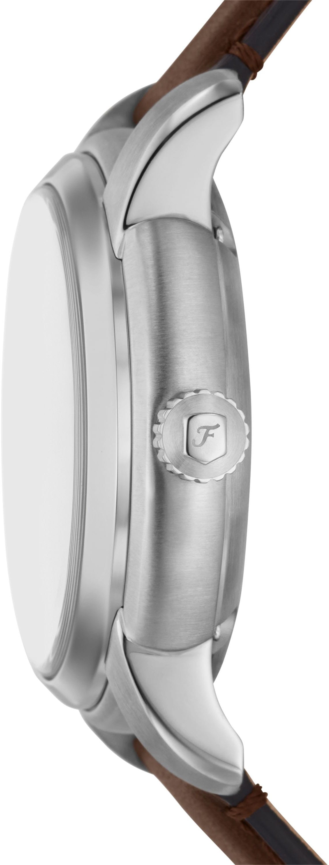 Fossil Automatikuhr »HERITAGE« Armbanduhr, Herrenuhr, Mechanische Uhr, Lederarmband, analog