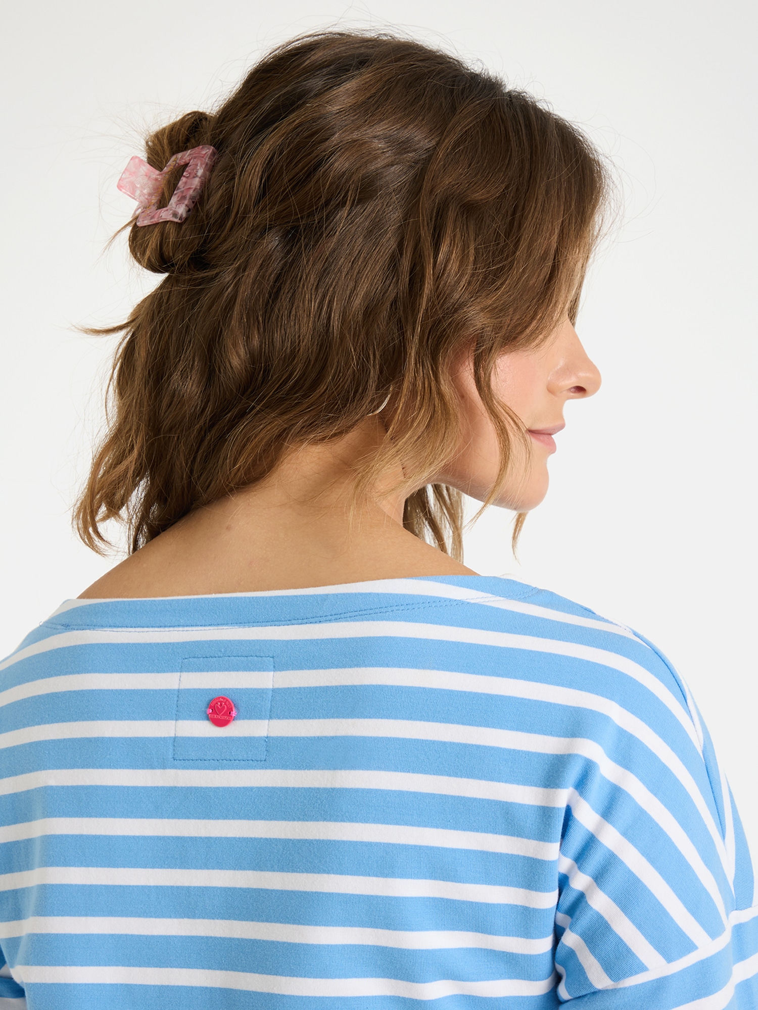 Lieblingsstück Langarmshirt »StineL« mit U-Boot Ausschnitt, Streifenmuster