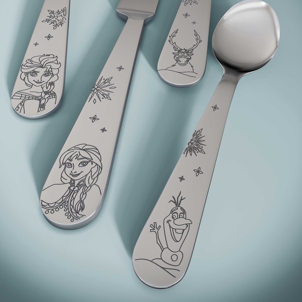 Villeroy & Boch Kinderbesteck »Kinderbesteck-Set Disney Frozen edelstahl« Spülmaschinenfest