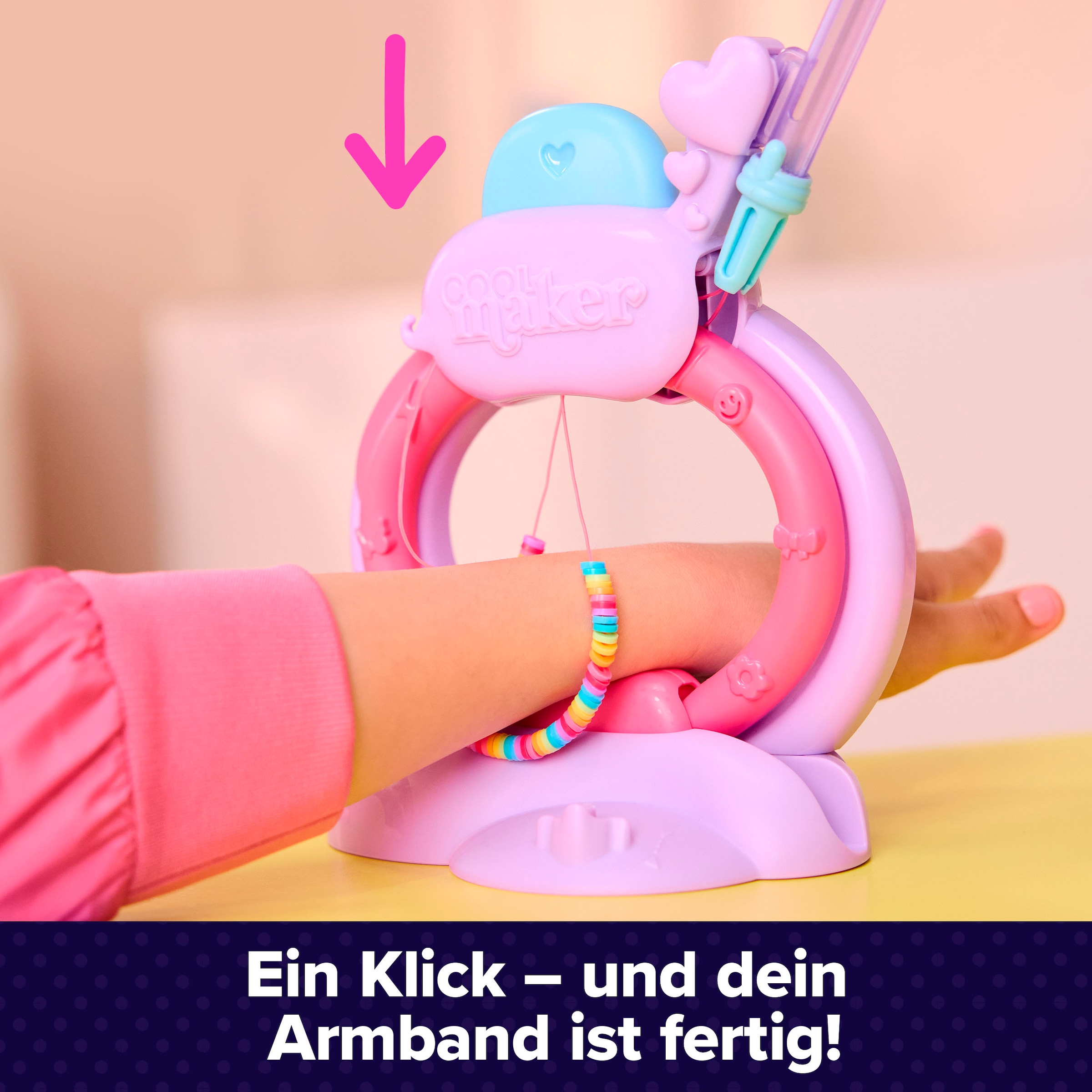 Spin Master Kreativset »Cool Maker Stack'd Heishi Armband Studio«