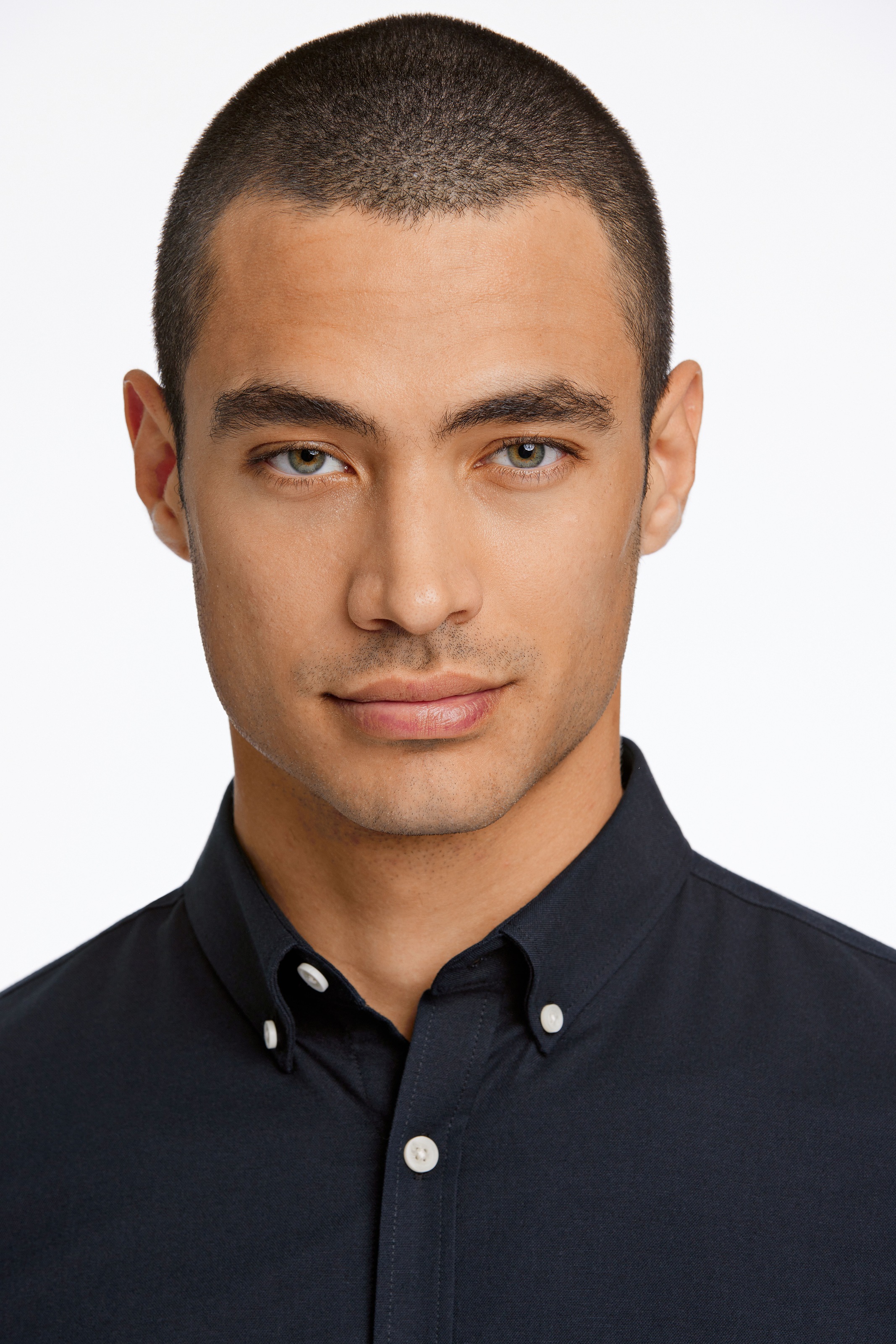 LINDBERGH Langarmhemd mit Button-Down-Kragen