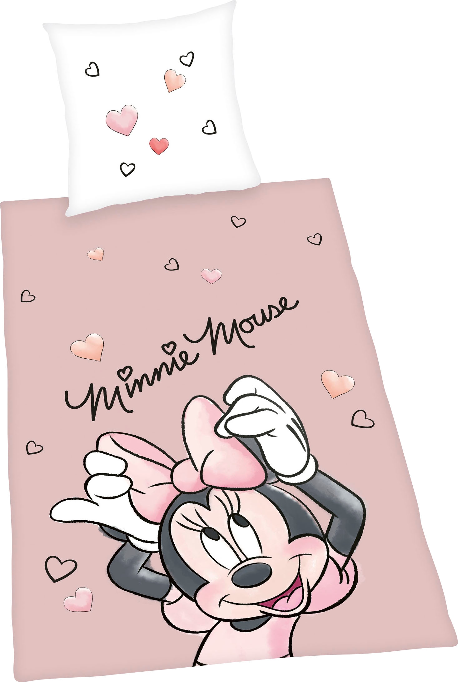 Disney Kinderbettwäsche »Disney´s Minnie Mouse«, mit tollem Minnie Mouse Motiv