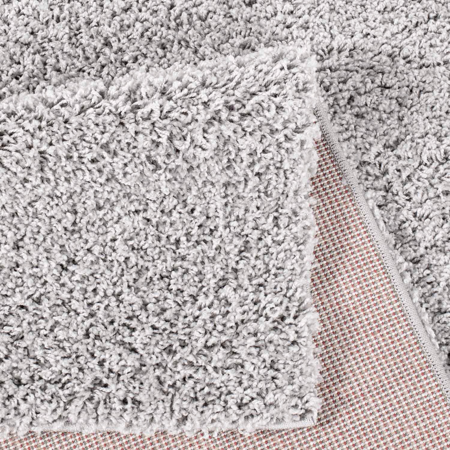Carpet City Hochflor-Teppich »Shaggi uni 500«, rechteckig, 30 mm Höhe, Läufer, Shaggy, Uni, Langflor, weich, Wohnzimmer, Schlafzimmer, Kinder