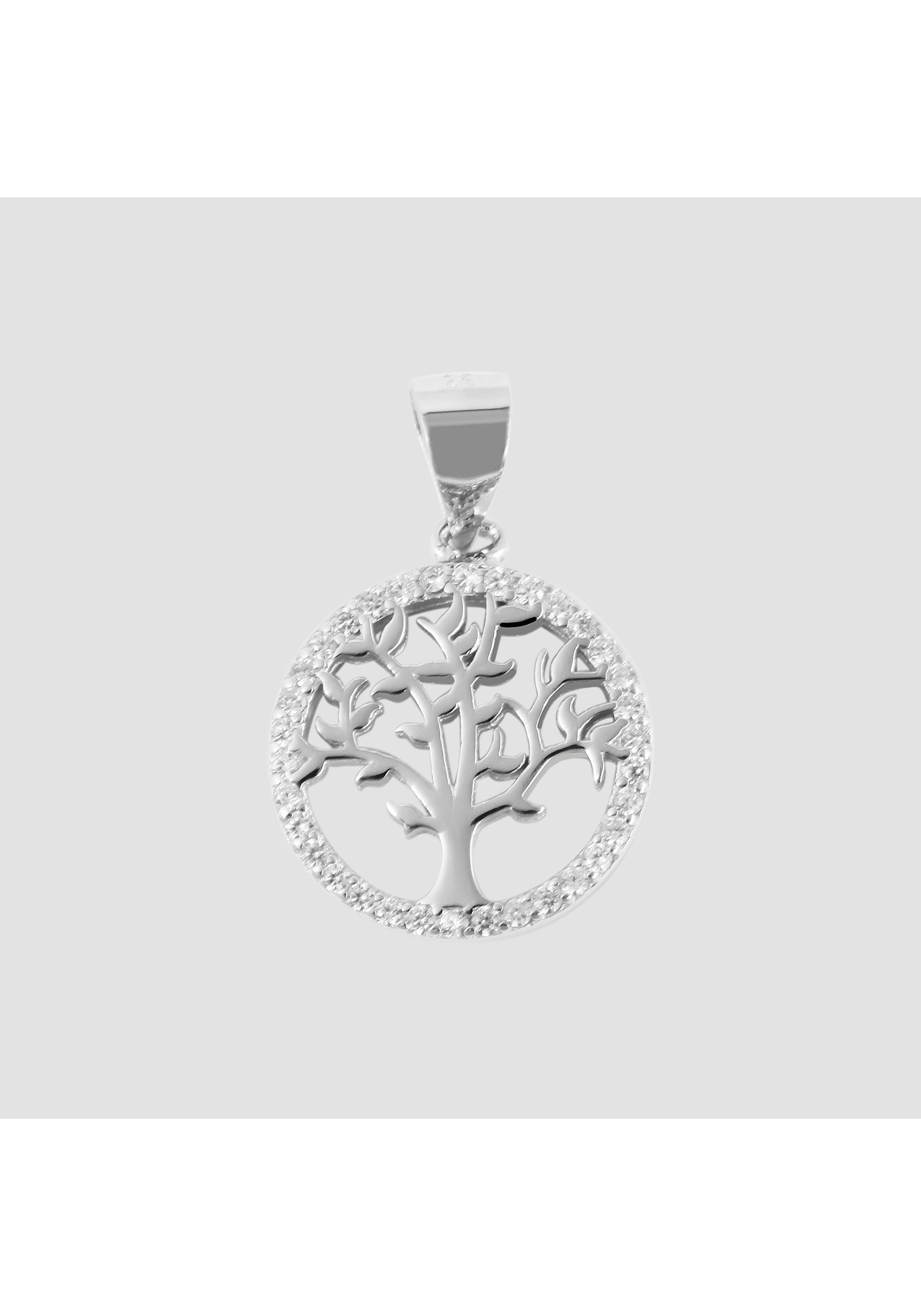 AKZENT Amulett »"Makis" aus 925 Sterlingsilber, rhodiniert, langlebig«