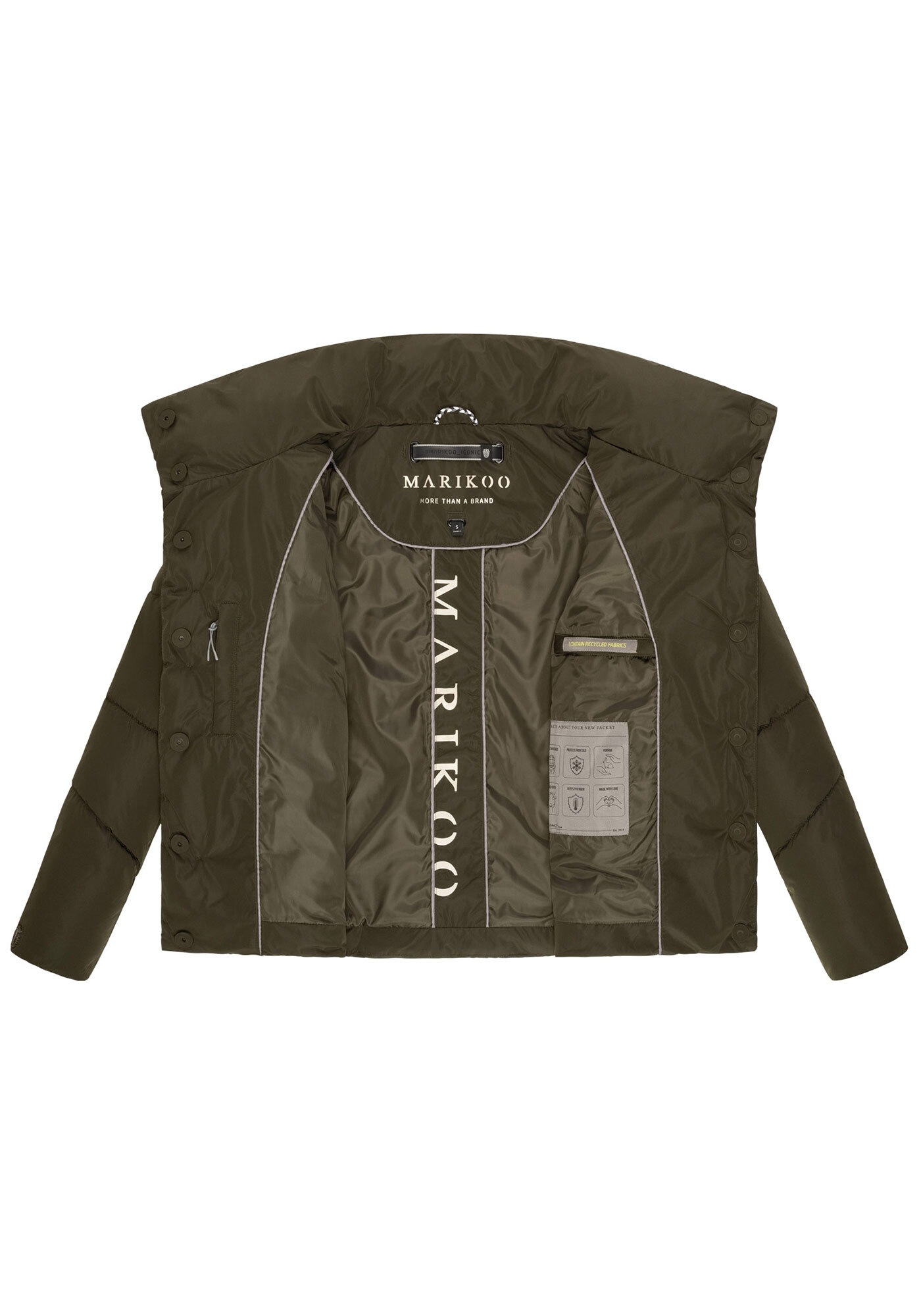 Marikoo Winterjacke »Marikoo Jalliaa Damen Winterjacke N022«