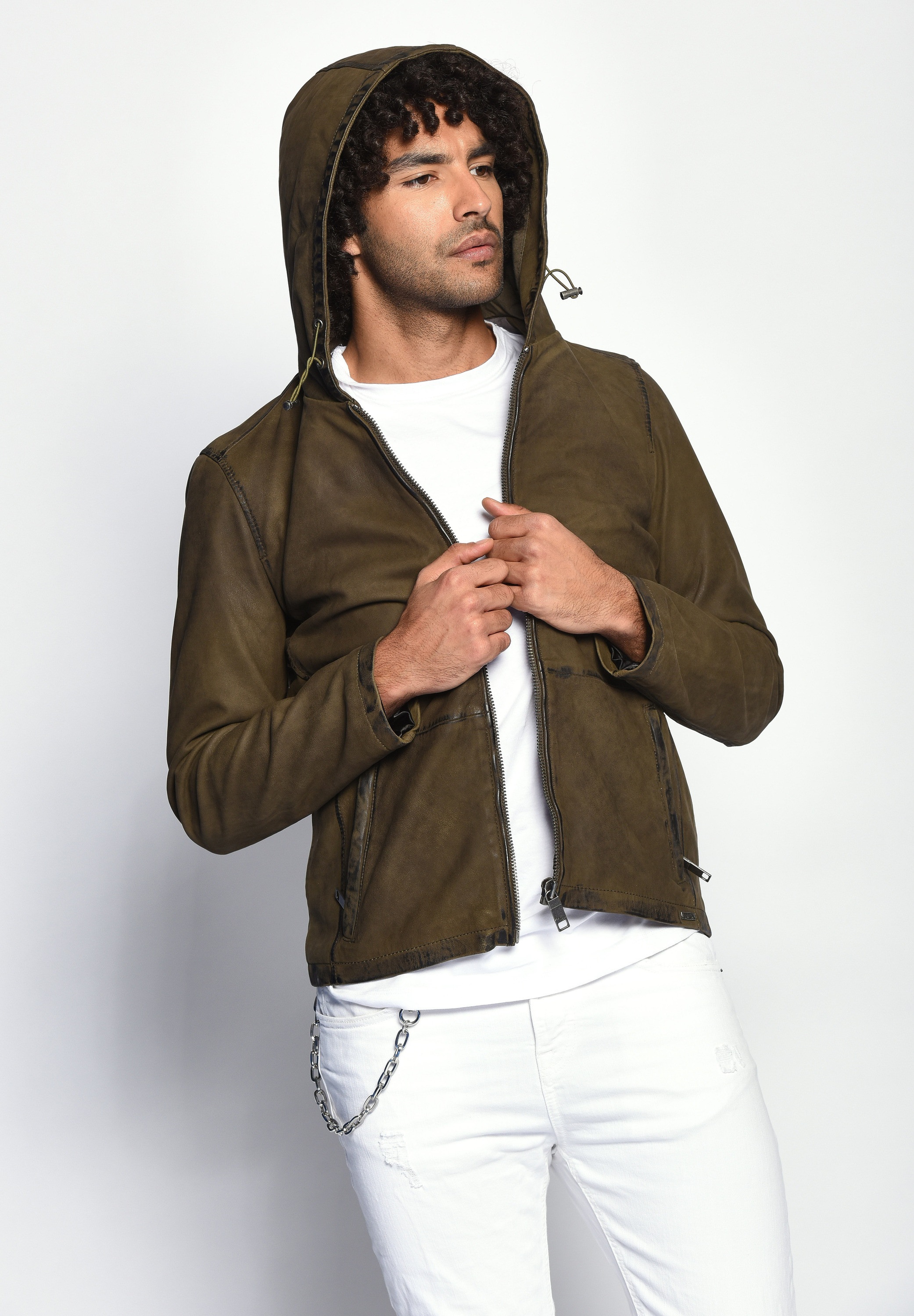 Maze Lederjacke »Lederjacke Baton«