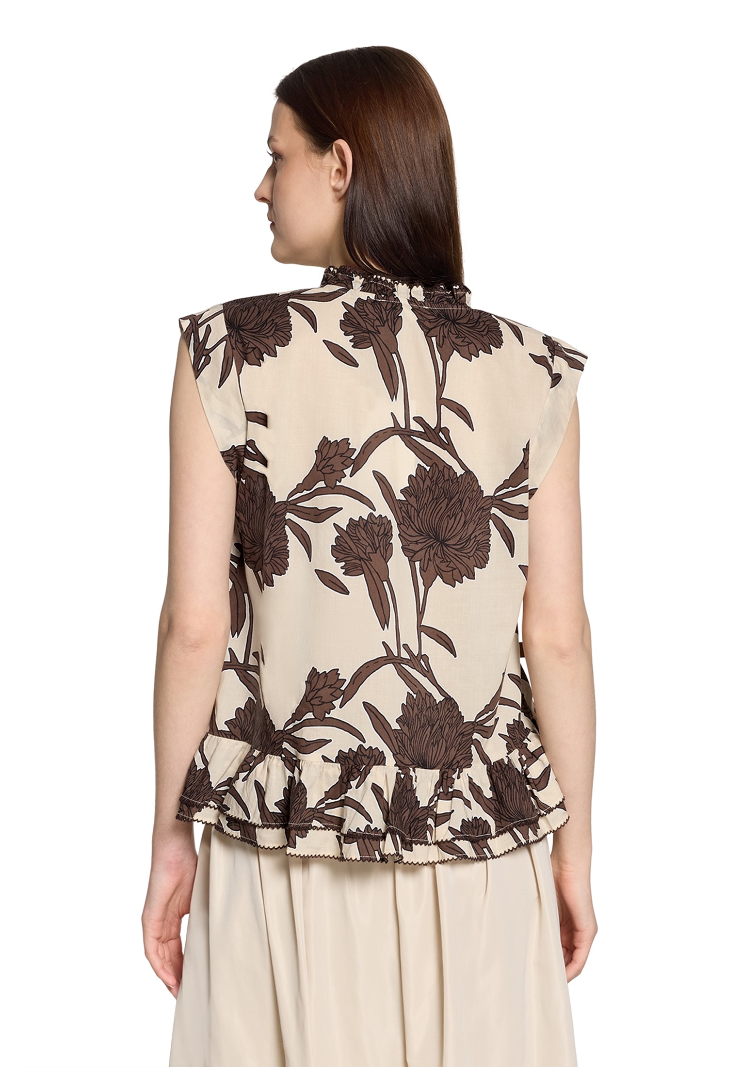 Cartoon Klassische Bluse »Casual-Bluse mit Raffung«