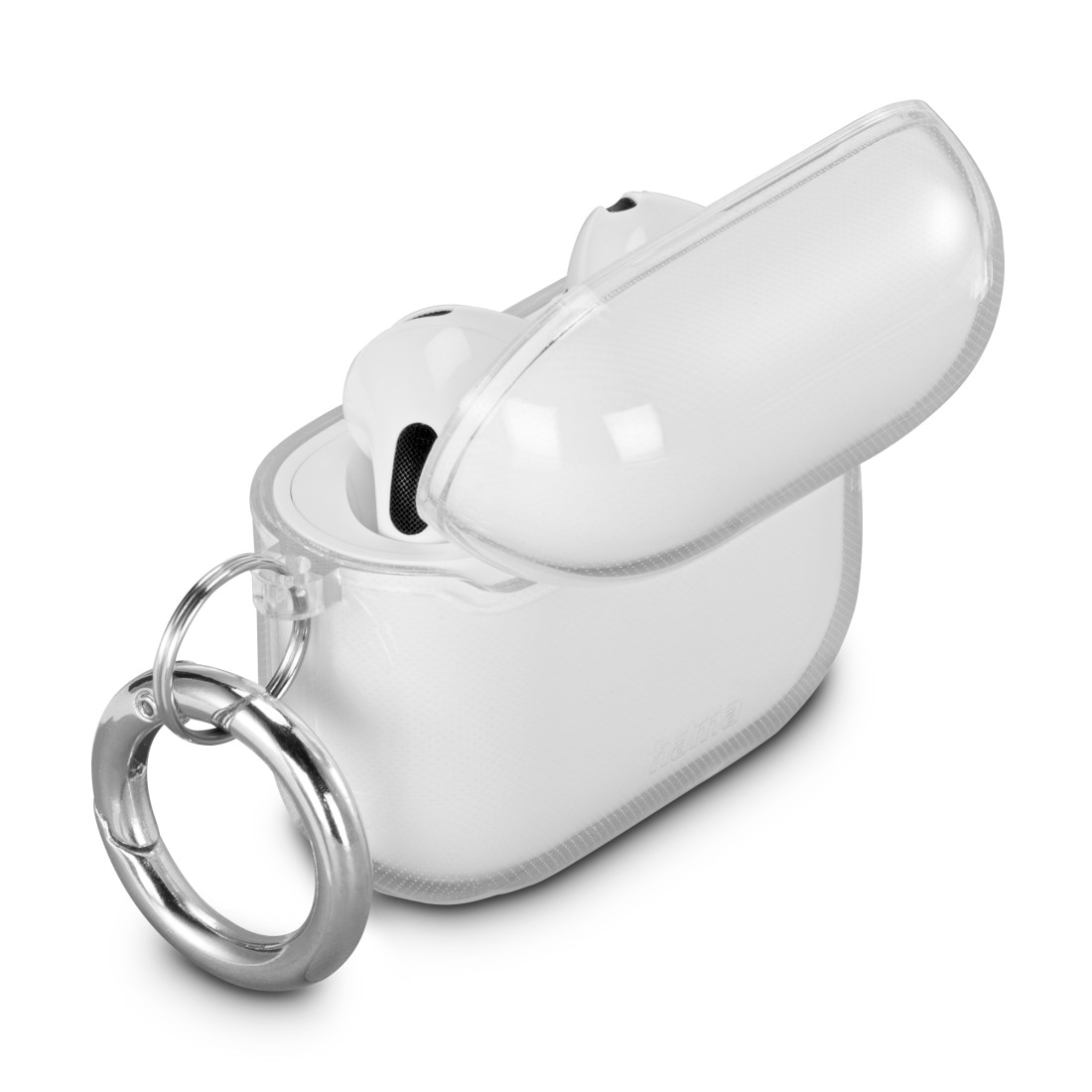 Hama Kopfhörer-Schutzhülle »Schutzhülle "Always Clear" für Ladecase Apple AirPods 4« Kopfhörer