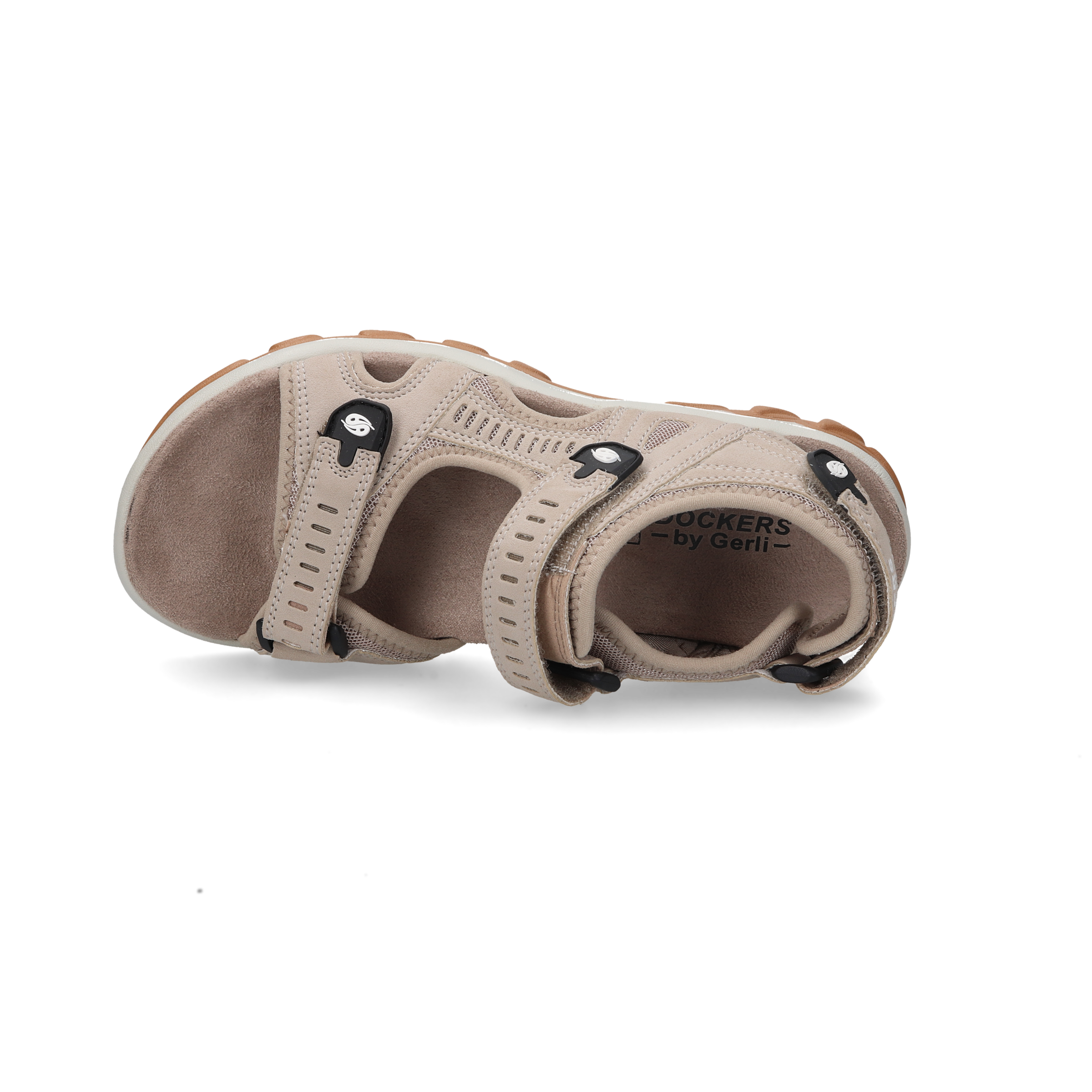 Dockers by Gerli Sandale  Trekking Sandale, Sommerschuh mit Klettverschluss