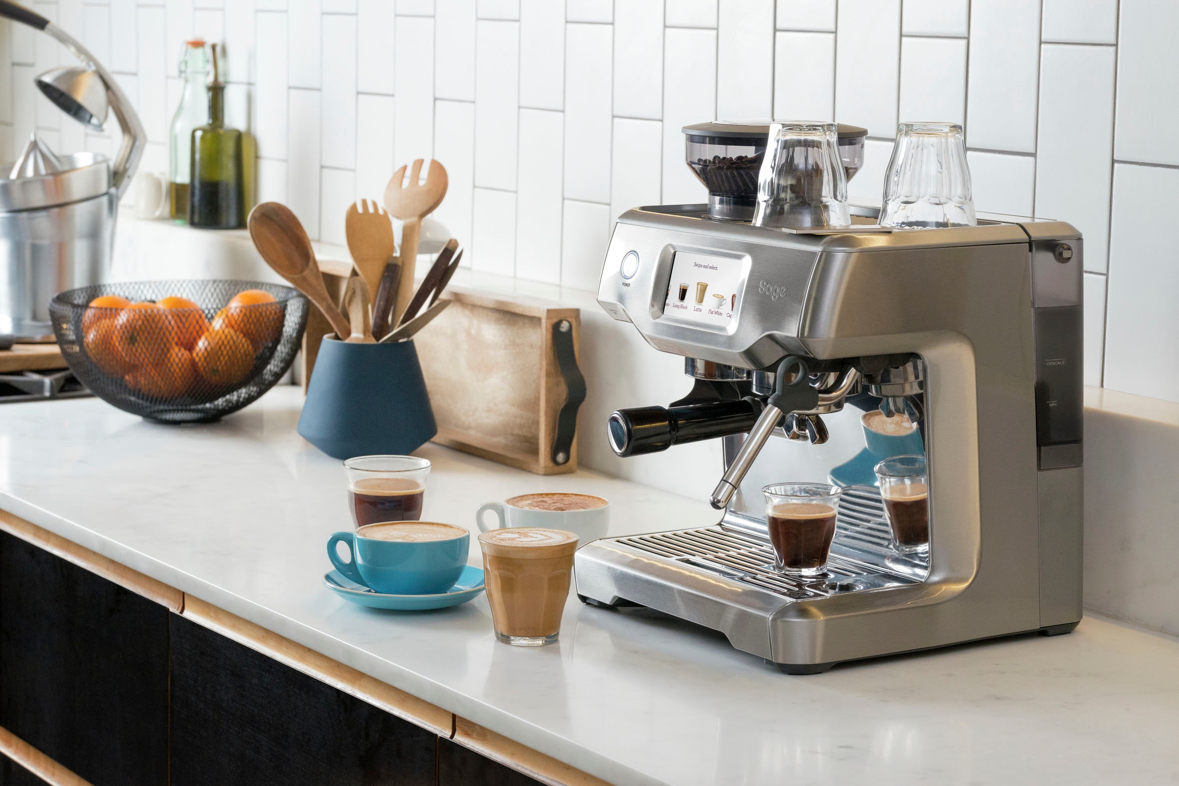 Sage Espressomaschine »»The Barista Touch, SES880BSS4EEU1««