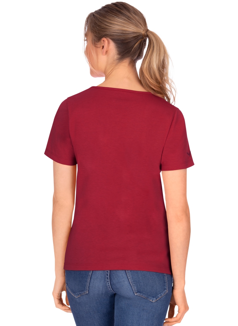 Trigema T-Shirt »TRIGEMA T-Shirt aus Biobaumwolle« bestellen im OTTO Online  Shop