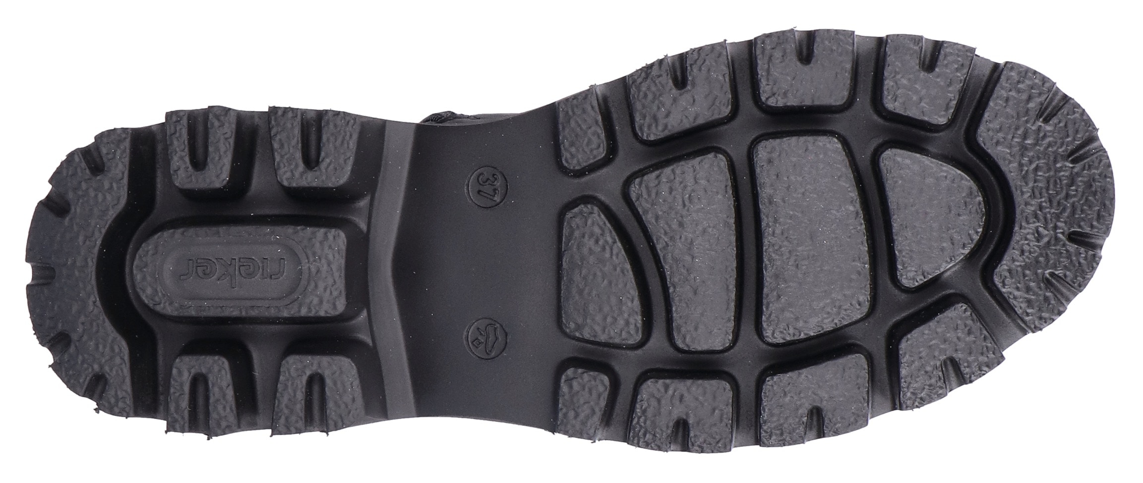 Rieker Chelseaboots, Schlupfboots, Stiefelette, Plateau, mit Innenreißverschluss