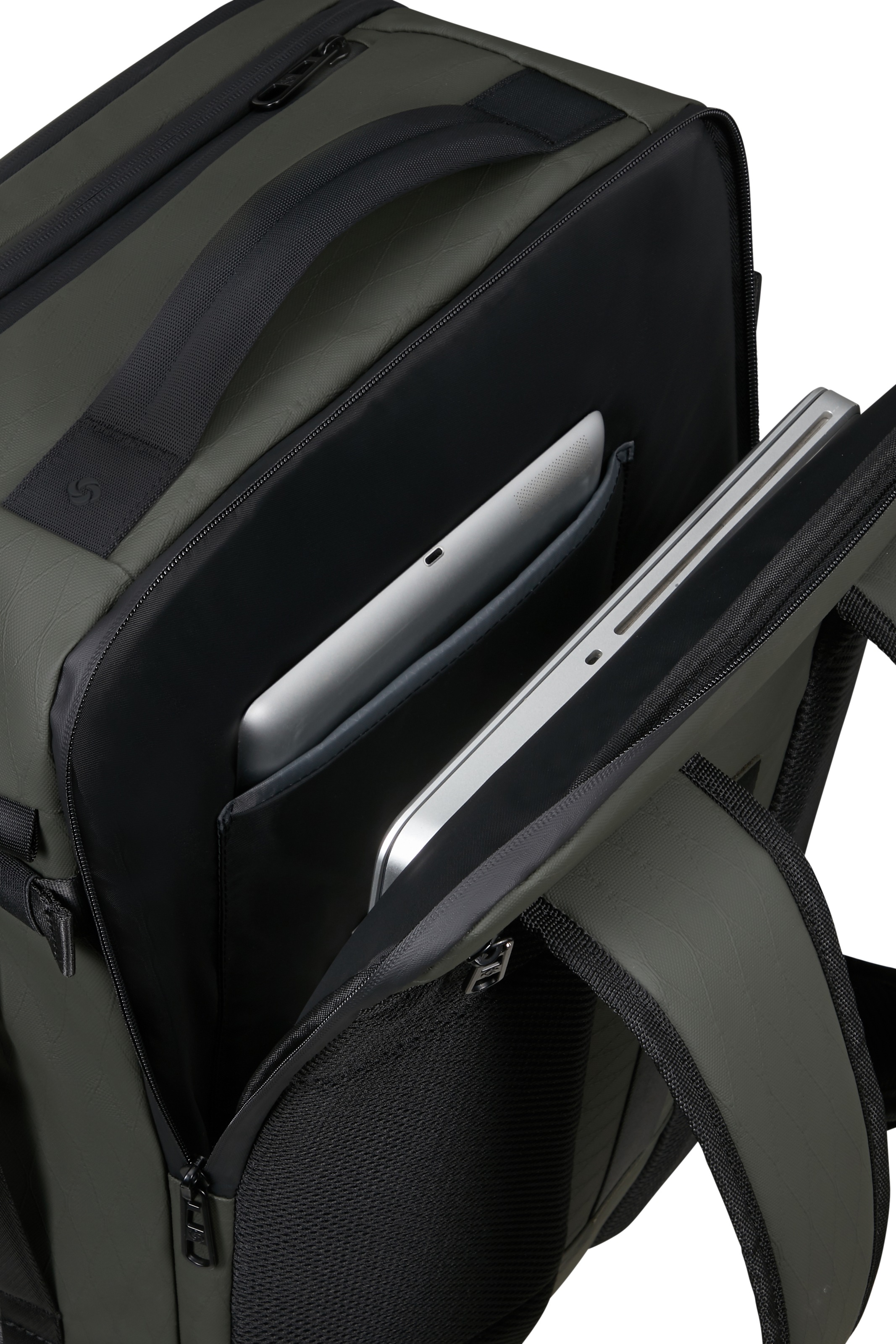 Samsonite Reiserucksack Sicherheitsfach am Rücken wasserabweisend