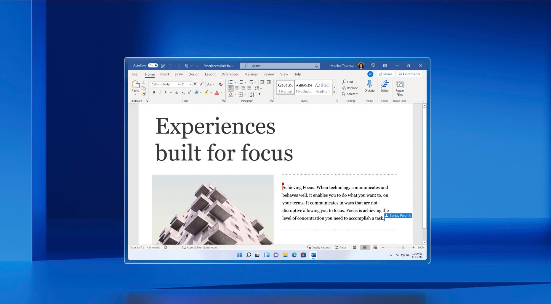Microsoft Officeprogramm »original Microsoft Office Home & Student 2021 für 1 PC/Mac,«, Klassische Office-Apps, Product Key in Box